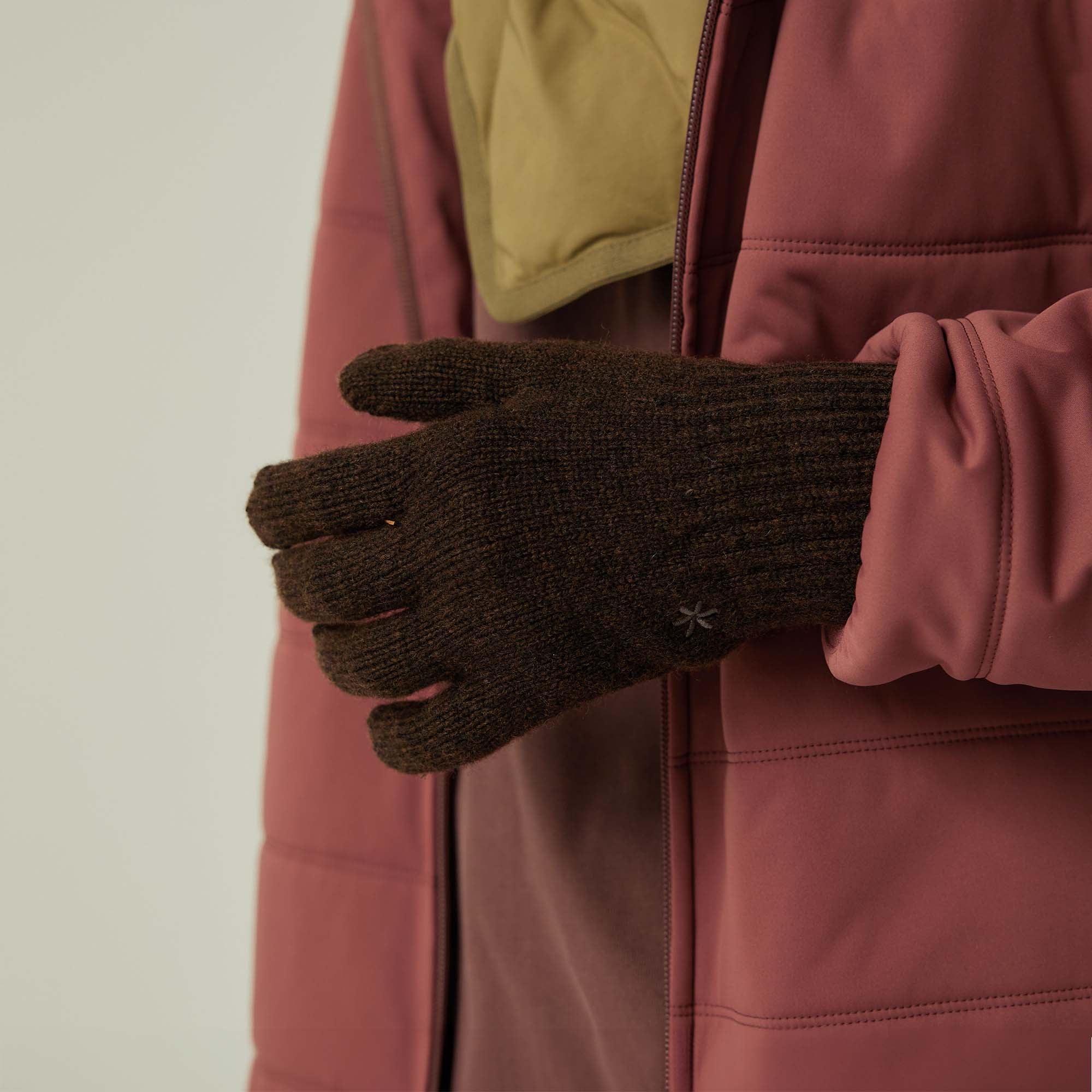 Washable Wool Knit Gloves - Snow Peak UK