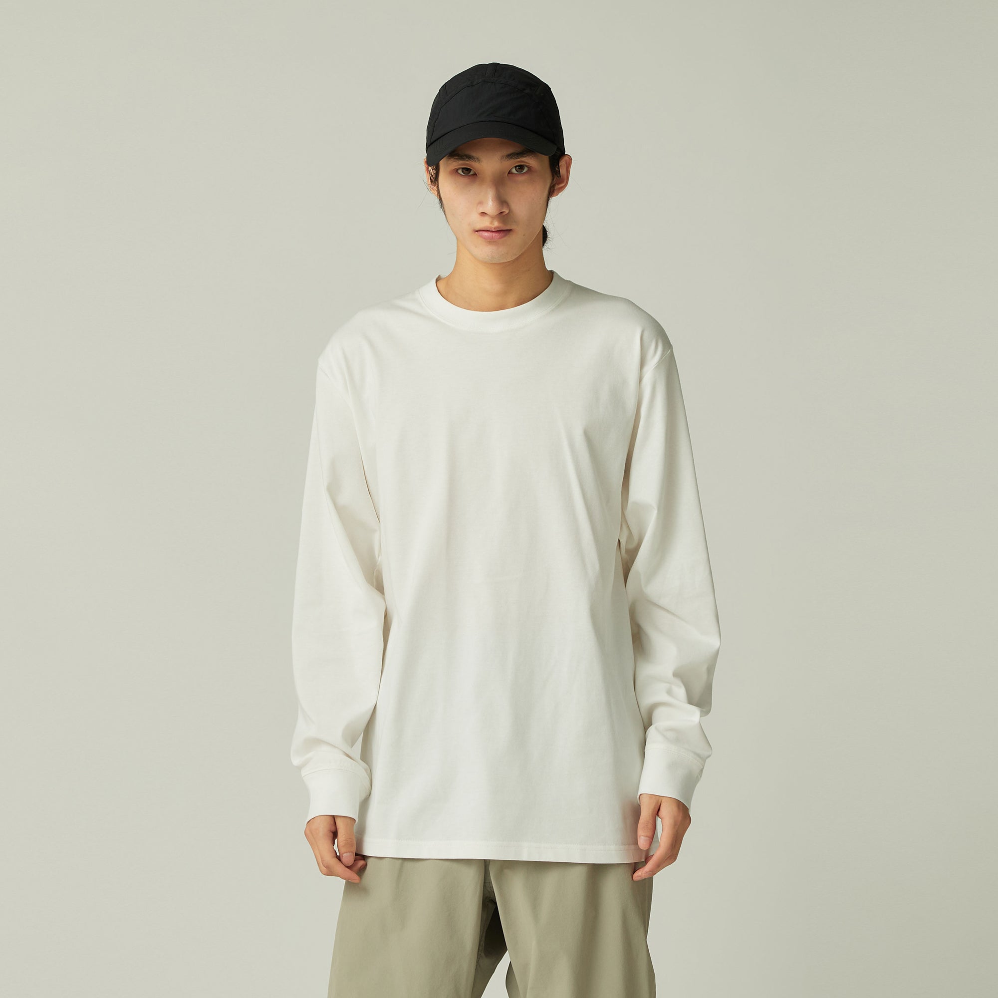 Snow Peak Typography L/S T-Shirt - Snow Peak UK