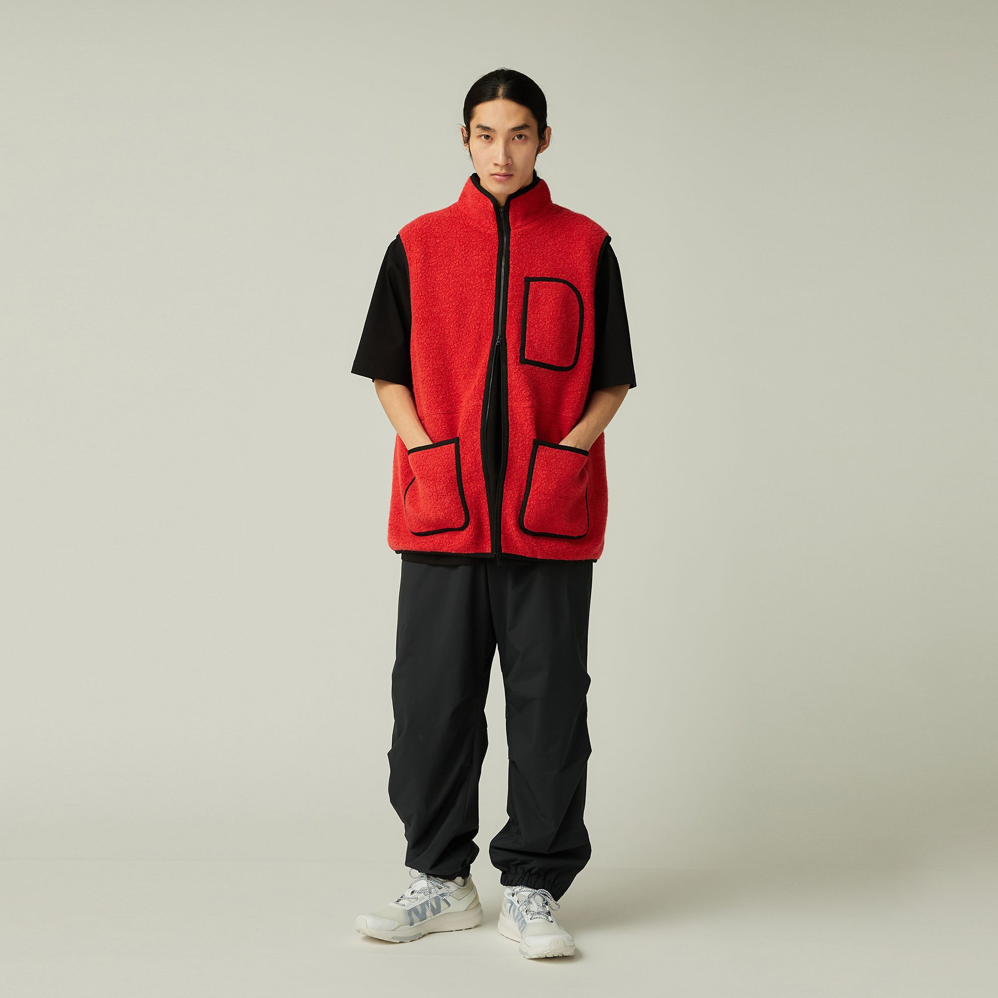 Recycled Wool Boa Vest - Snow Peak UK