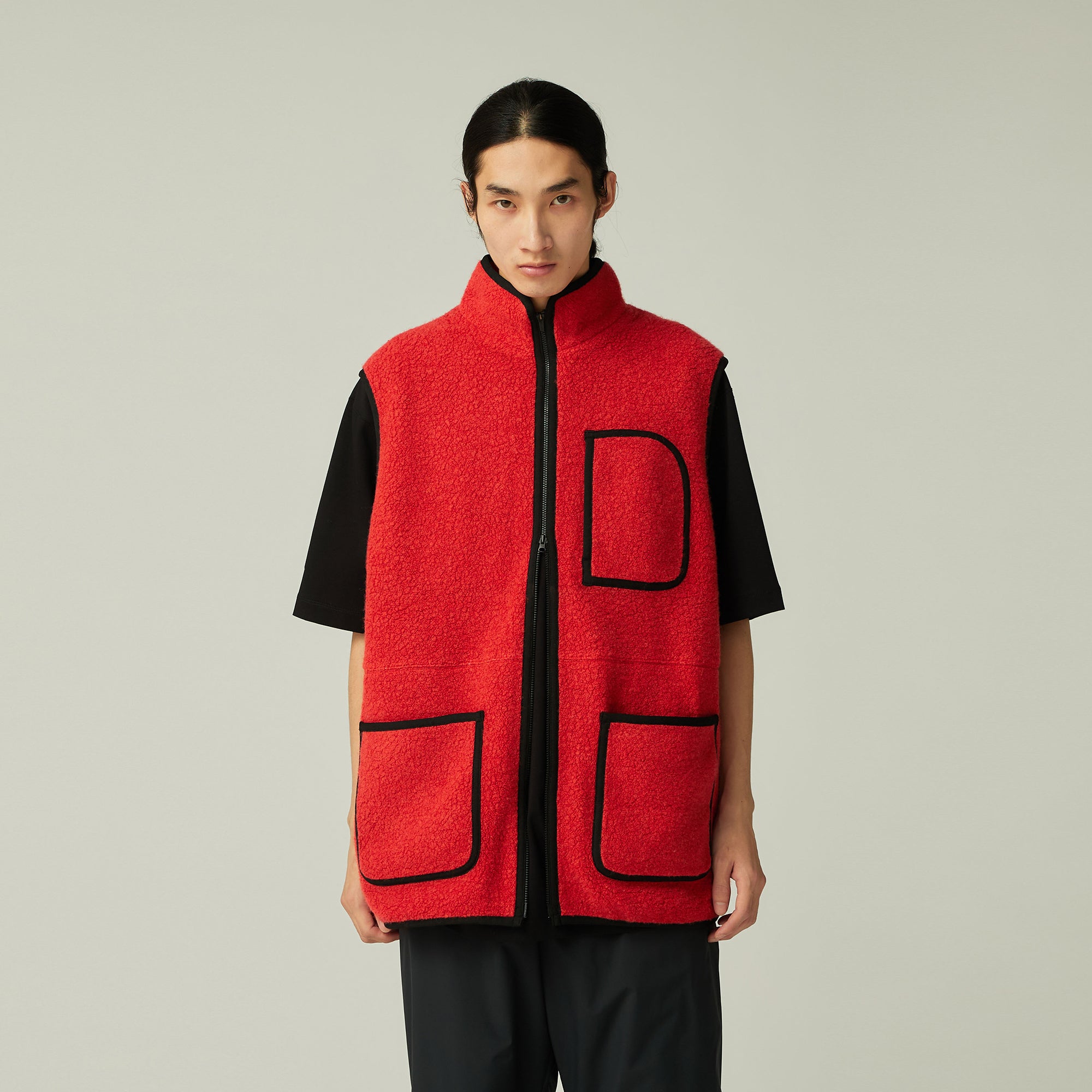 Recycled Wool Boa Vest - Snow Peak UK