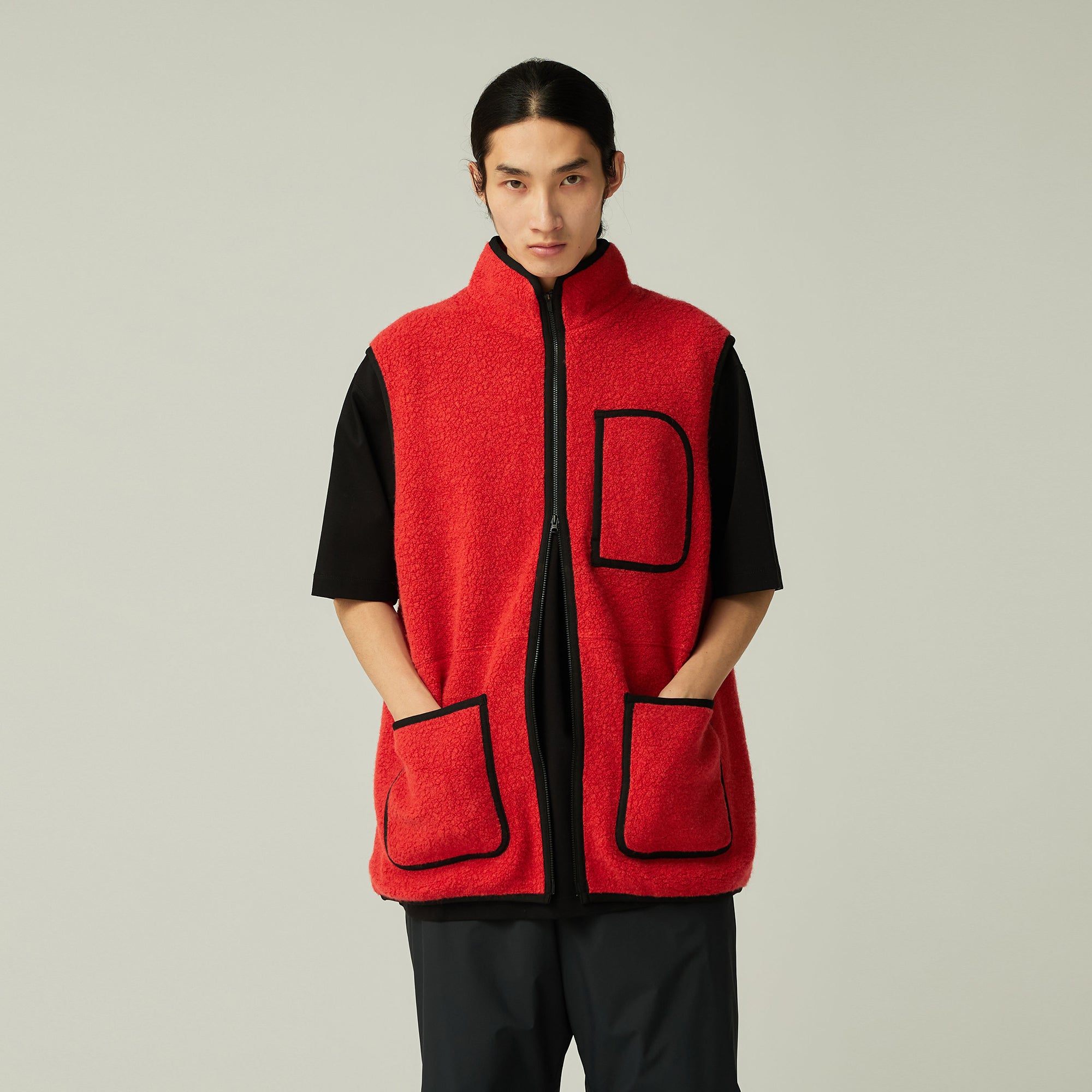 Recycled Wool Boa Vest - Snow Peak UK