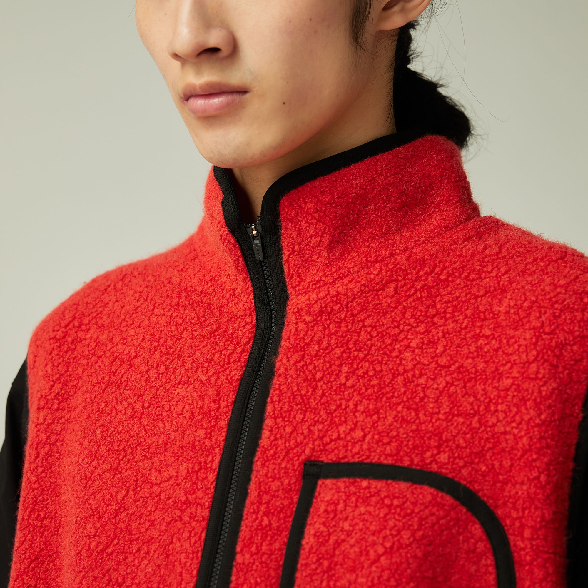 Recycled Wool Boa Vest - Snow Peak UK