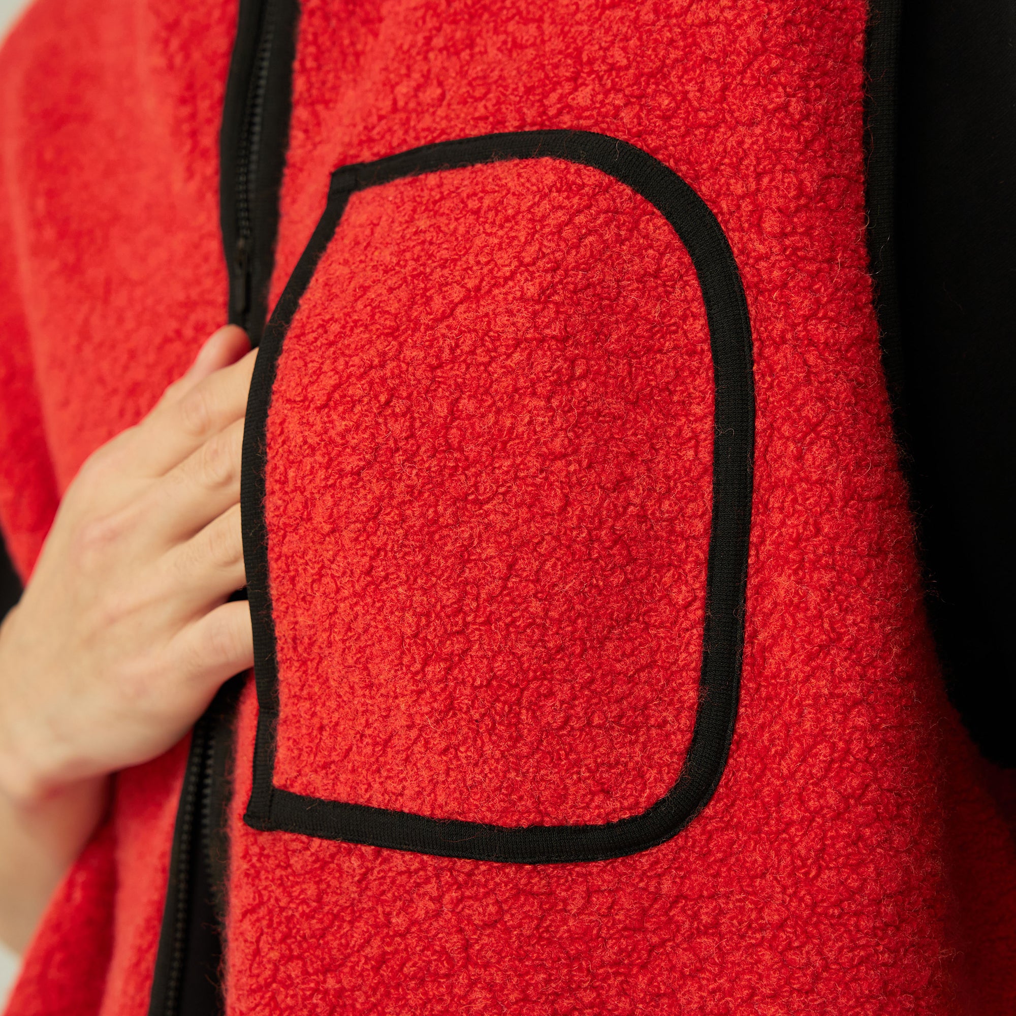 Recycled Wool Boa Vest - Snow Peak UK