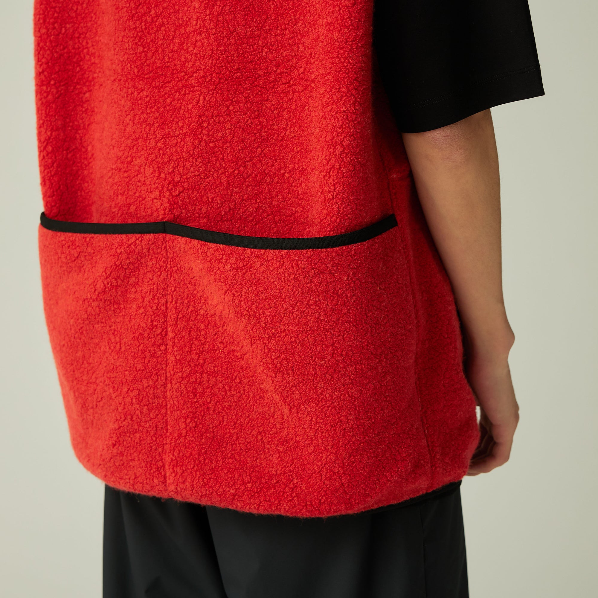 Recycled Wool Boa Vest - Snow Peak UK