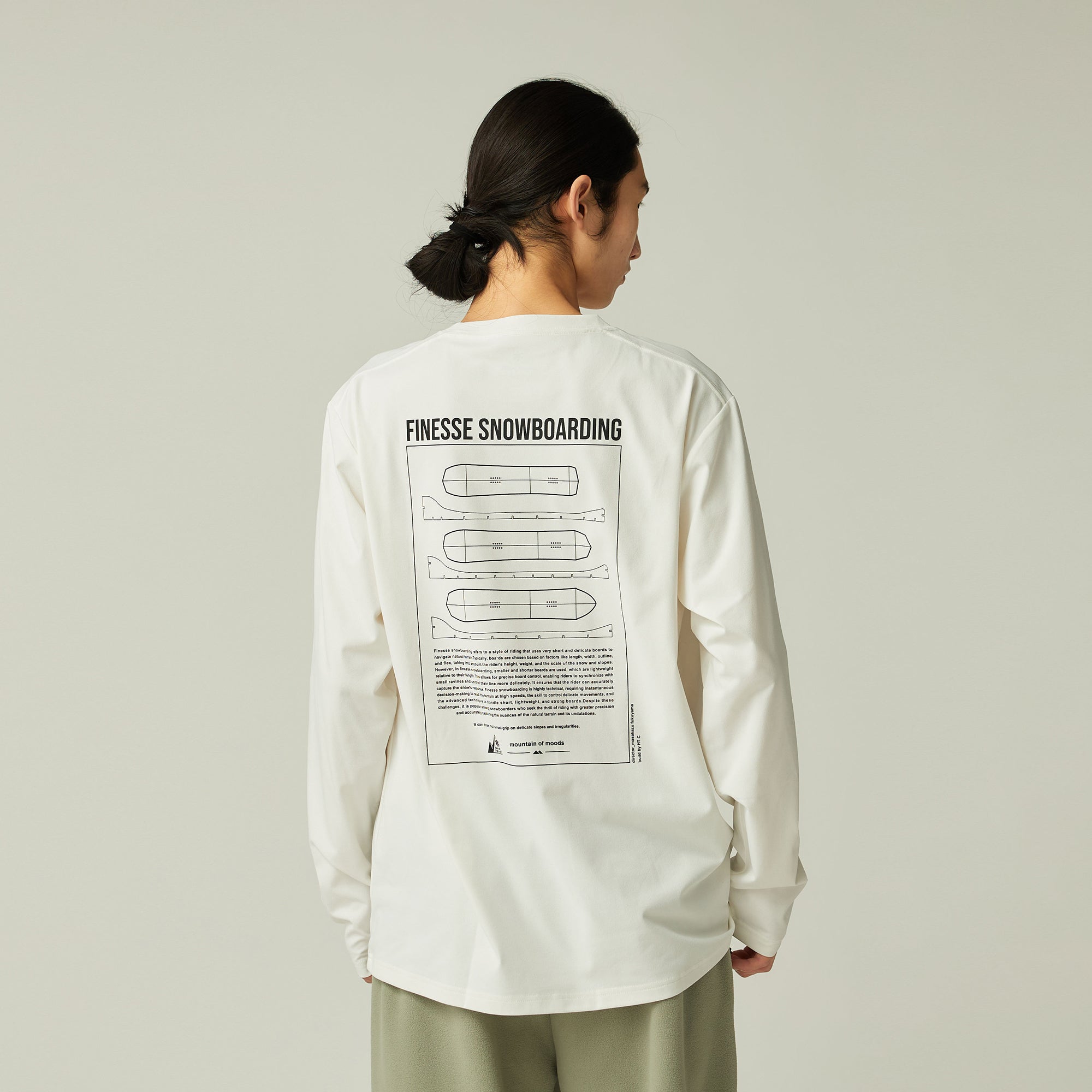 Mountain of Moods Satoyama Long Sleeve T-Shirt - Snow Peak UK