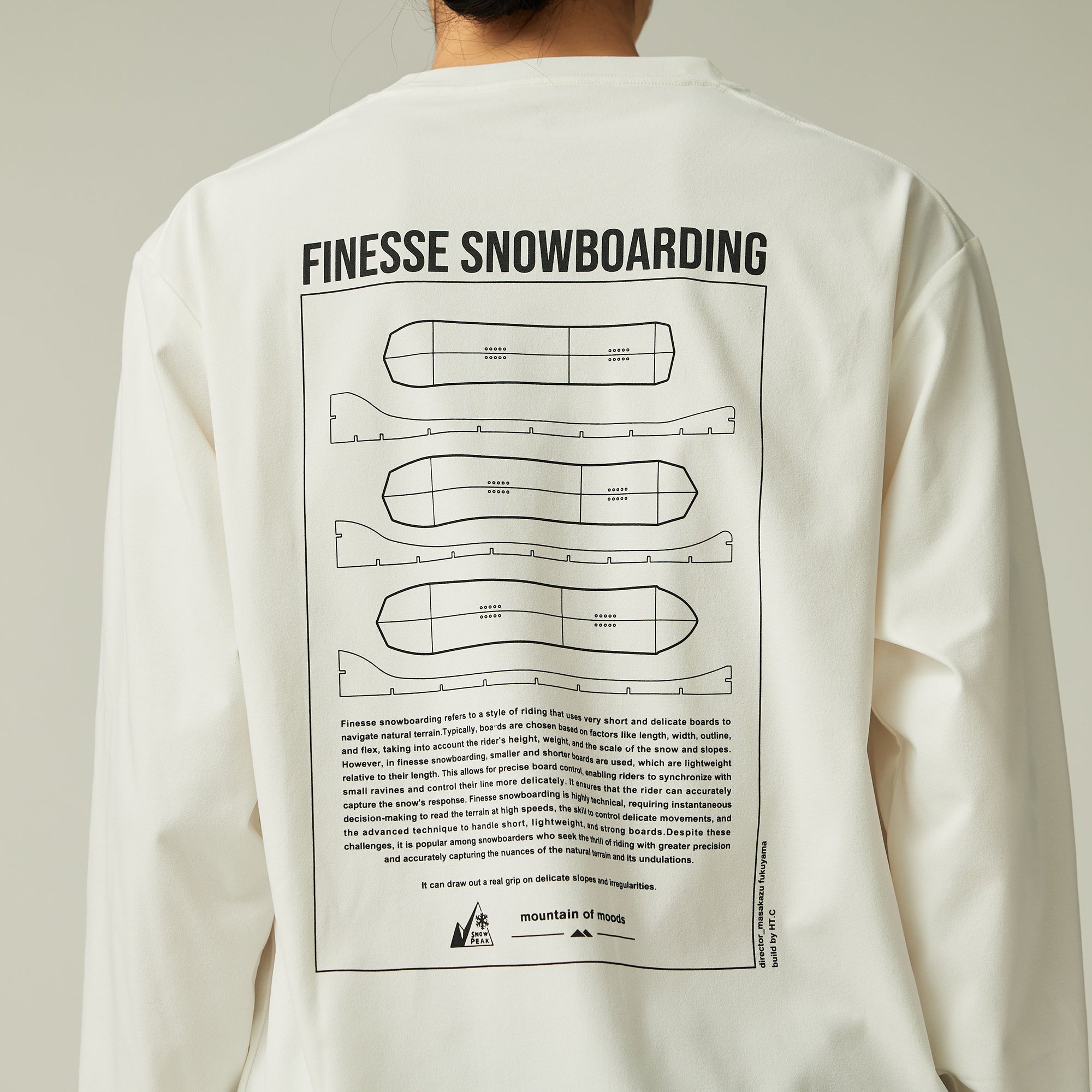 Mountain of Moods Satoyama Long Sleeve T-Shirt - Snow Peak UK