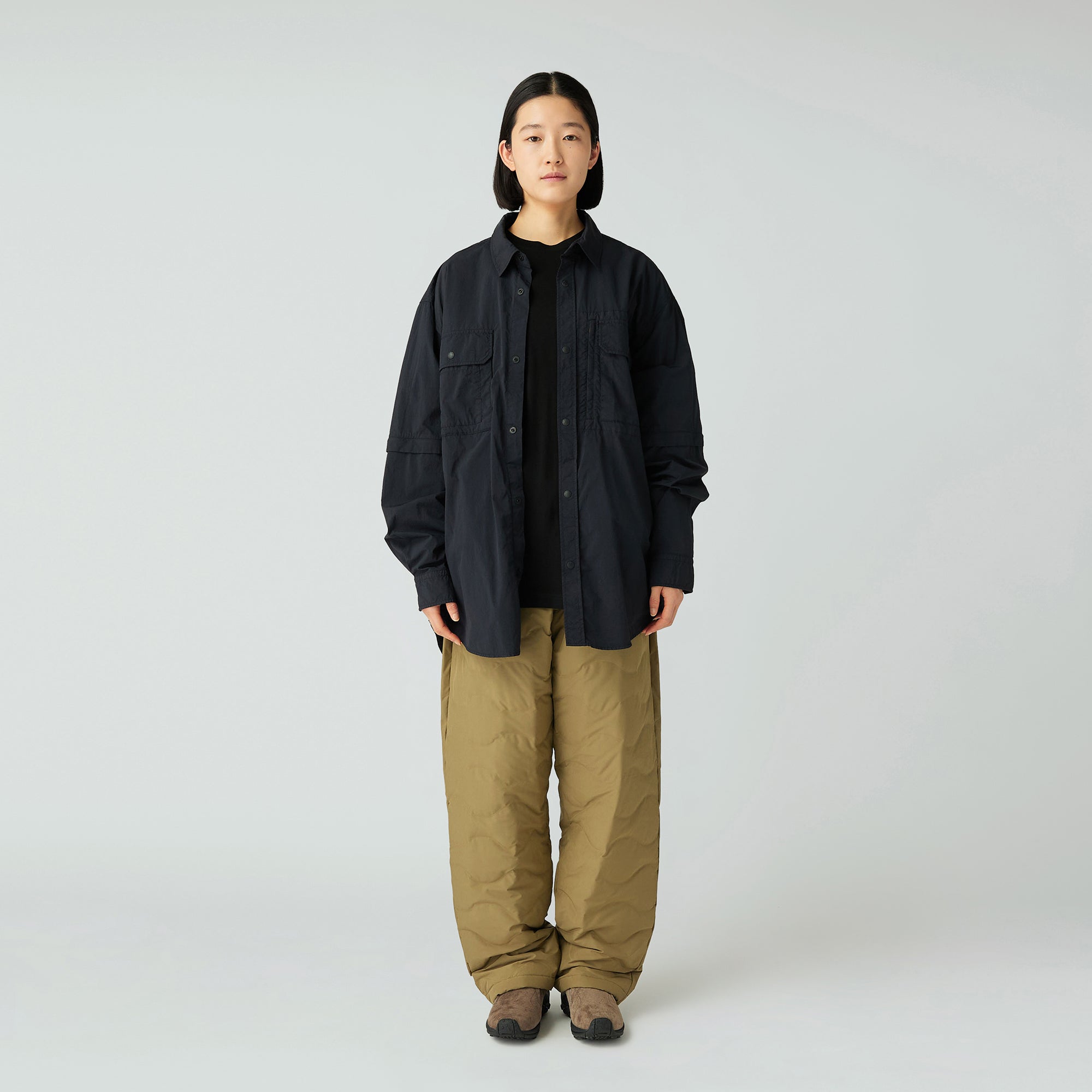 Garment Dyed Convertible Shirt - Snow Peak UK