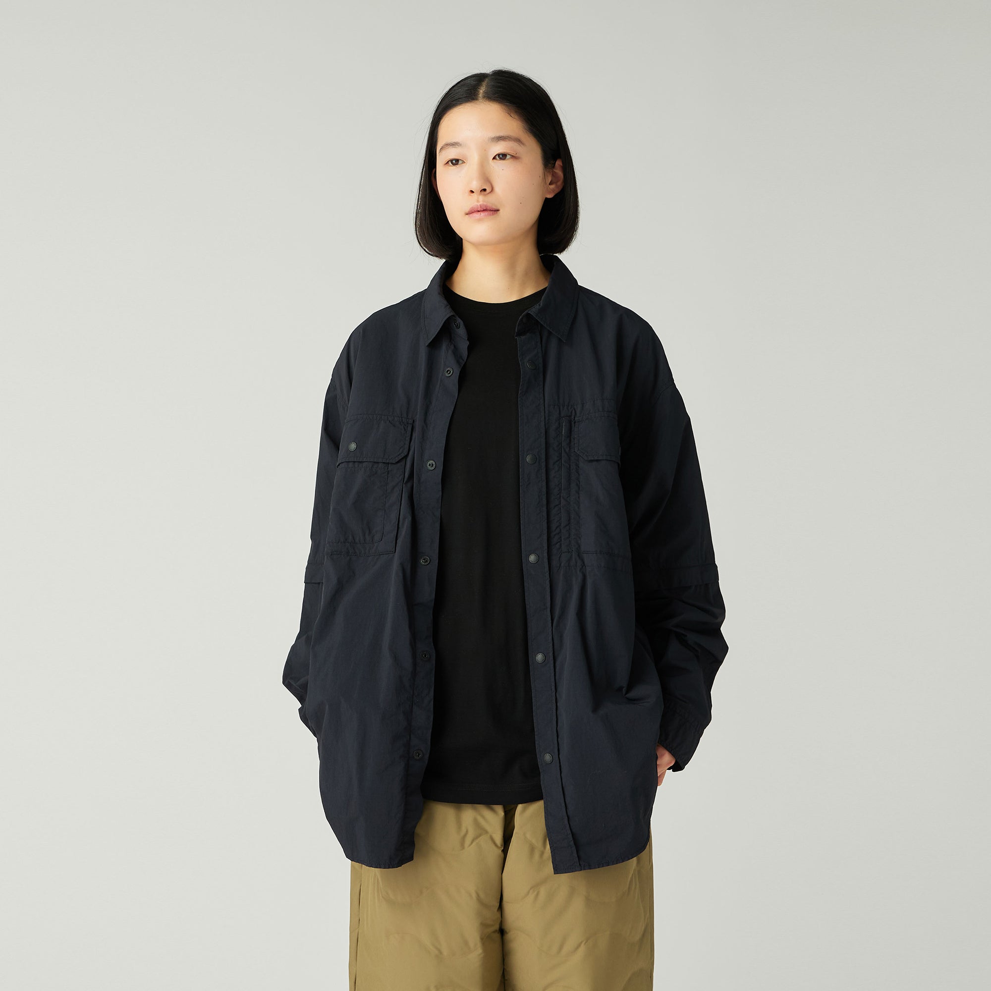 Garment Dyed Convertible Shirt - Snow Peak UK