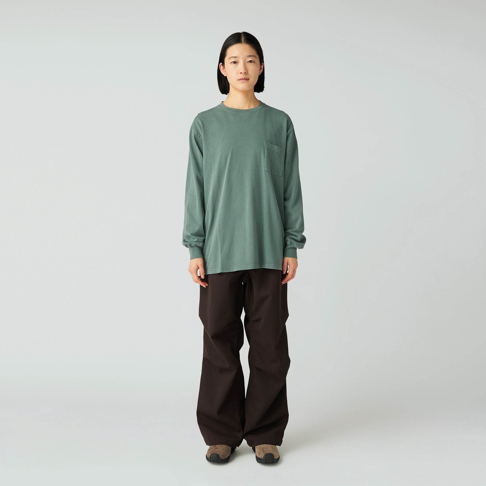 Garment Dyed L/S T-Shirt - Snow Peak UK