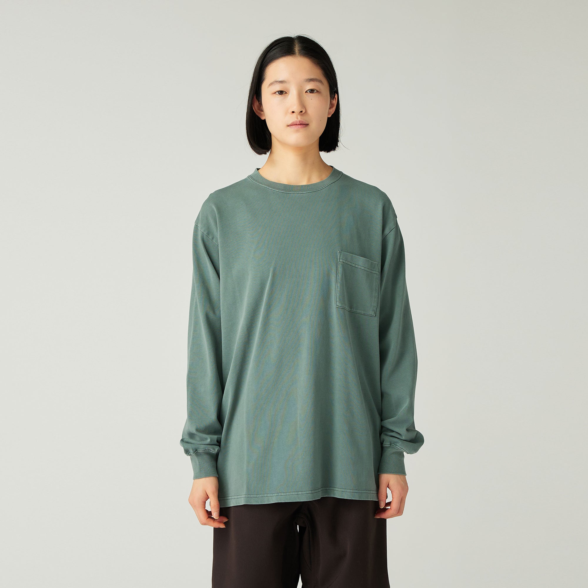 Garment Dyed L/S T-Shirt - Snow Peak UK