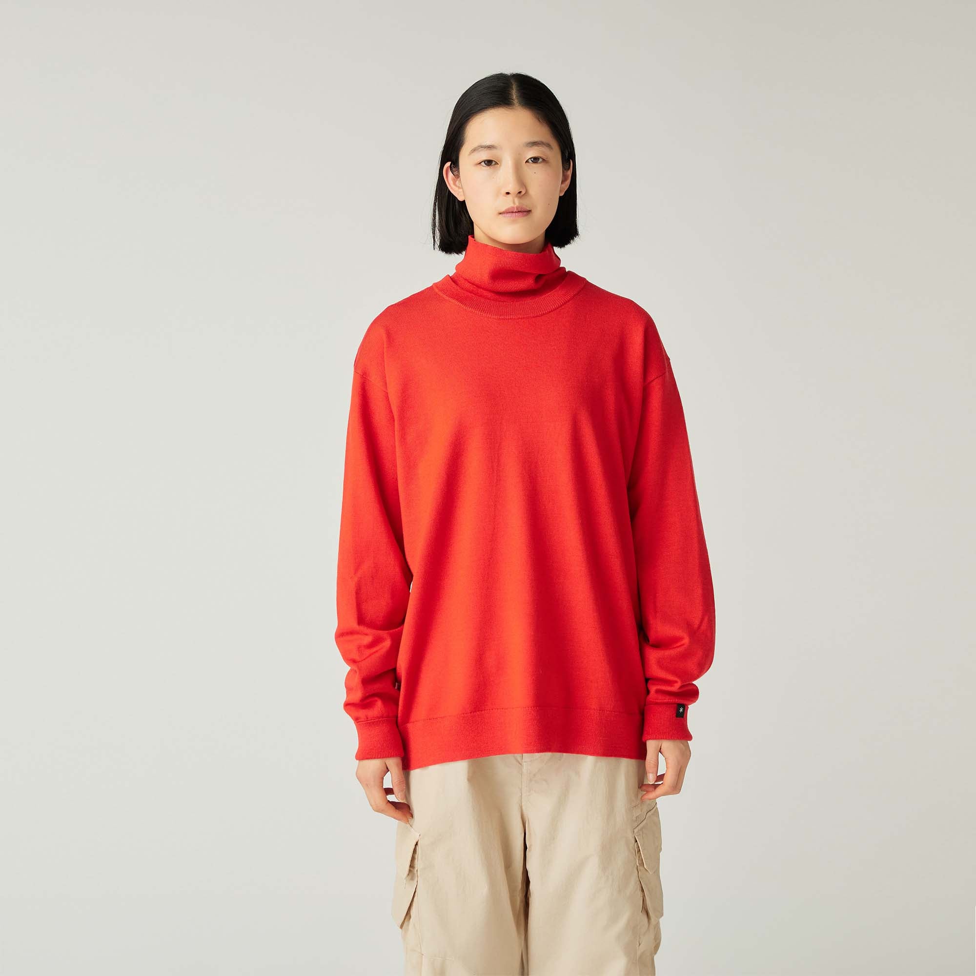 Washable Wool Crewneck Knit - Snow Peak UK