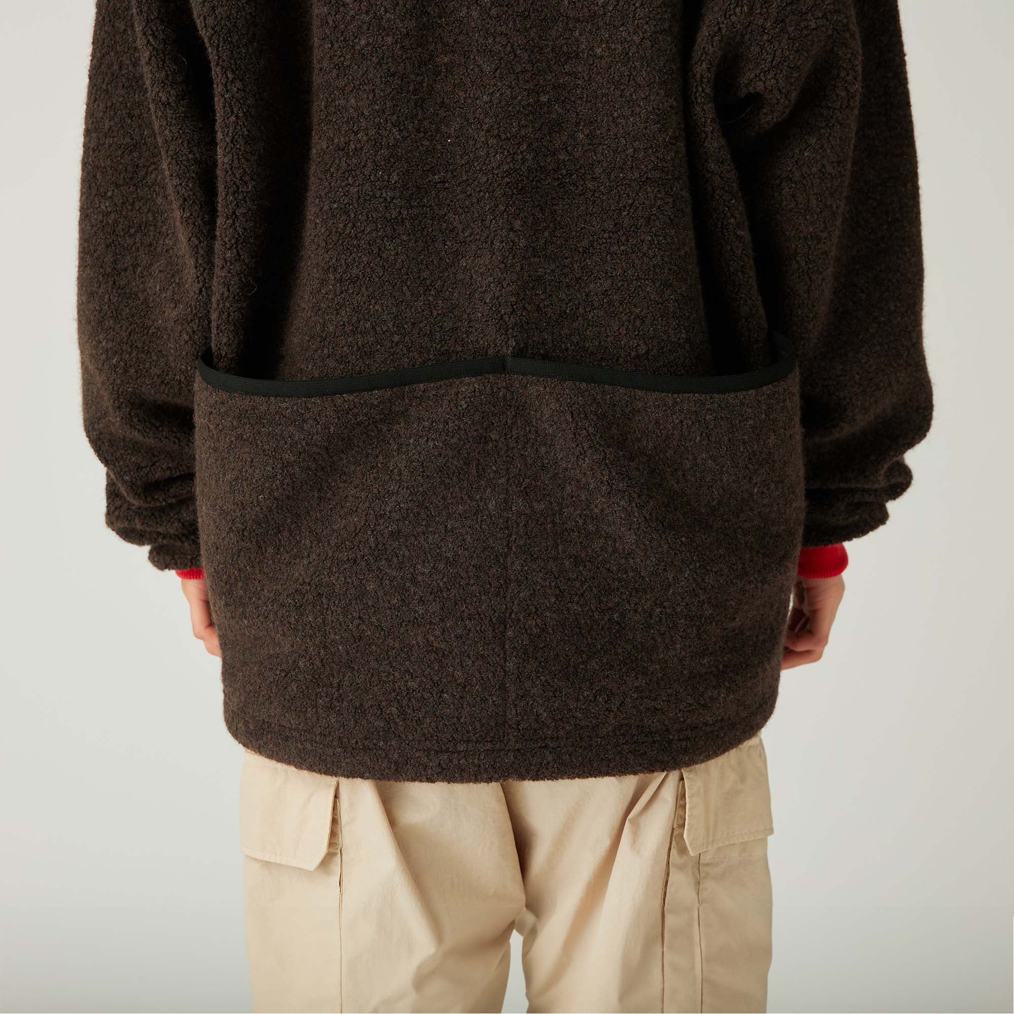 Recycled Wool Boa Pullover - Snow Peak UK