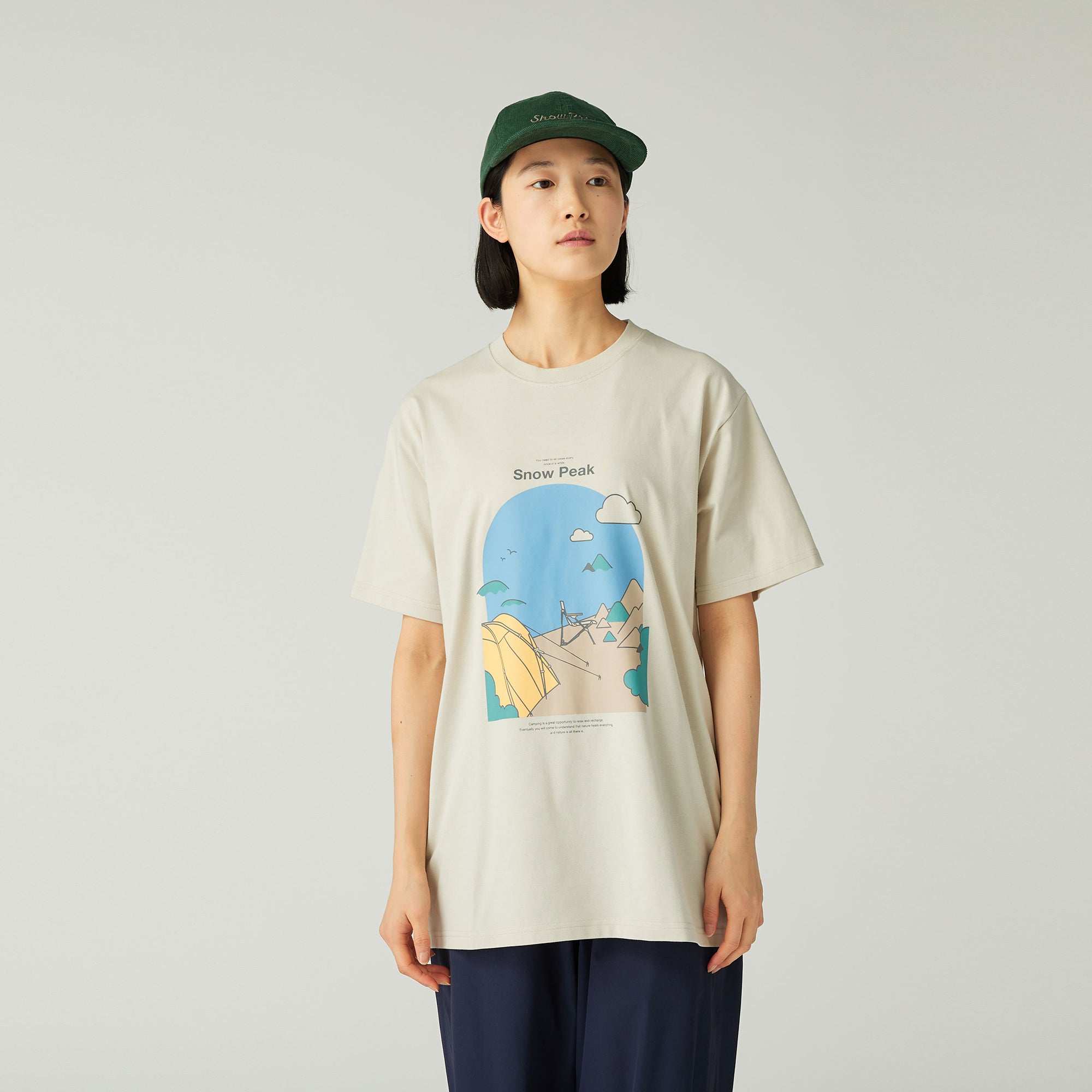 Camping Graphic T-Shirt - Snow Peak UK
