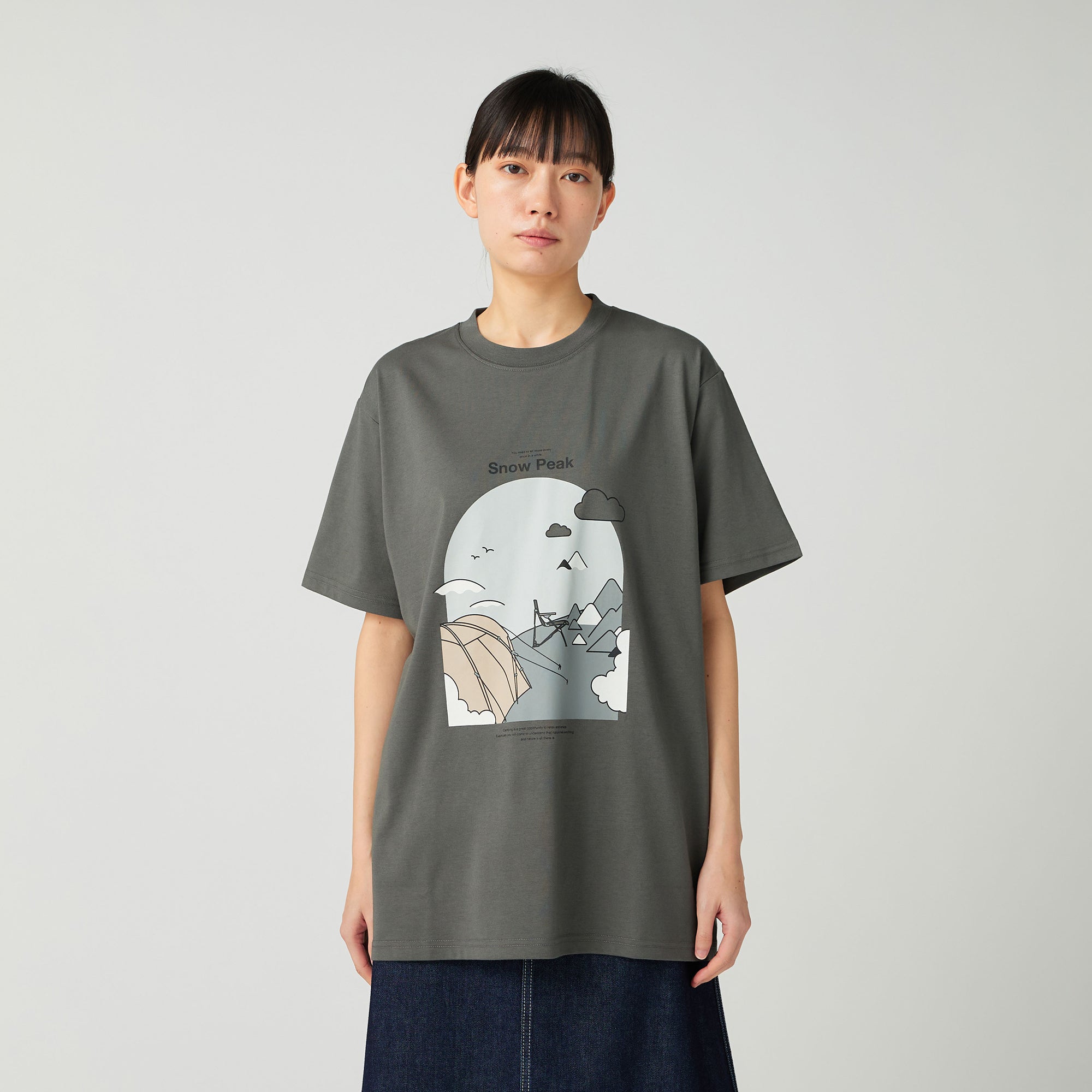Camping Graphic T-Shirt - Snow Peak UK