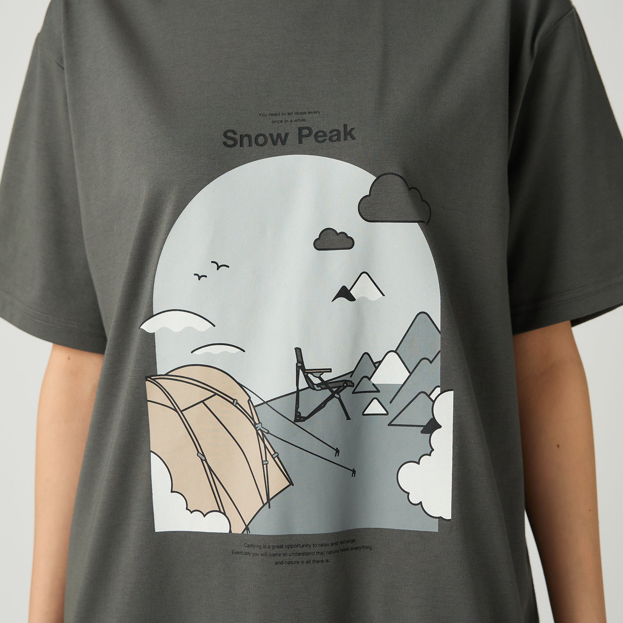 Camping Graphic T-Shirt - Snow Peak UK