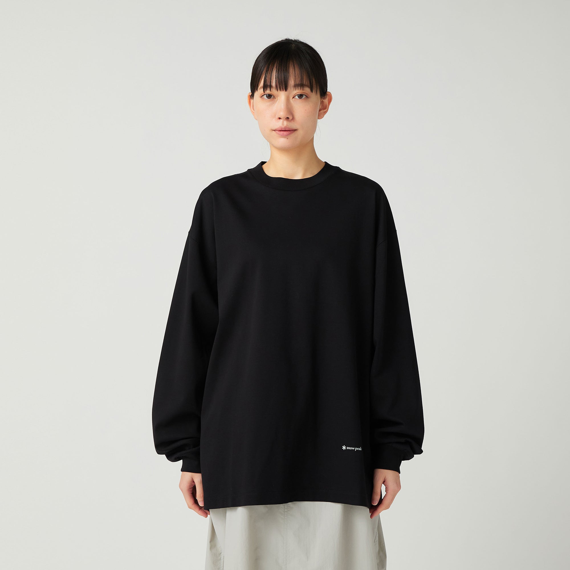 Organic Cotton Mercerized L/S T-Shirt - Snow Peak UK