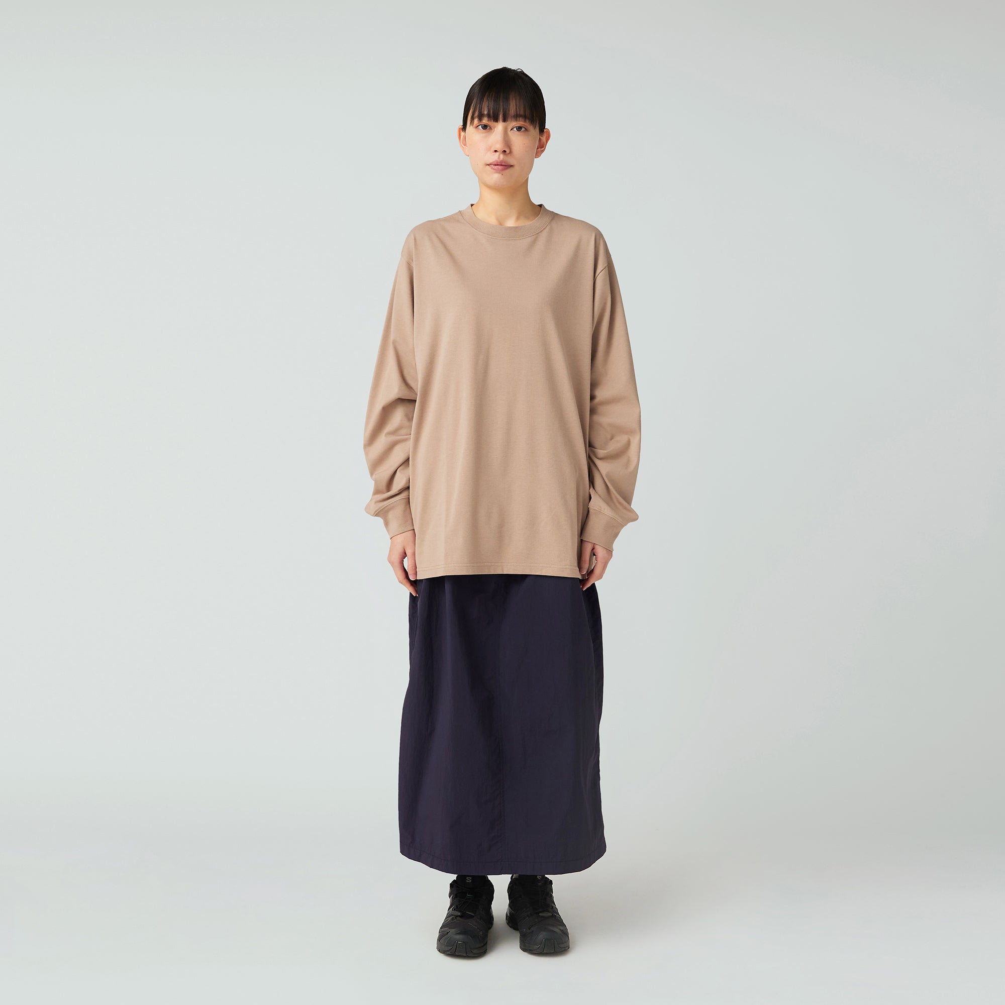 Snow Peak Typography L/S T-Shirt - Snow Peak UK