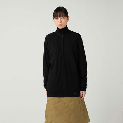 Merino Wool Half Zip Pullover - Snow Peak UK