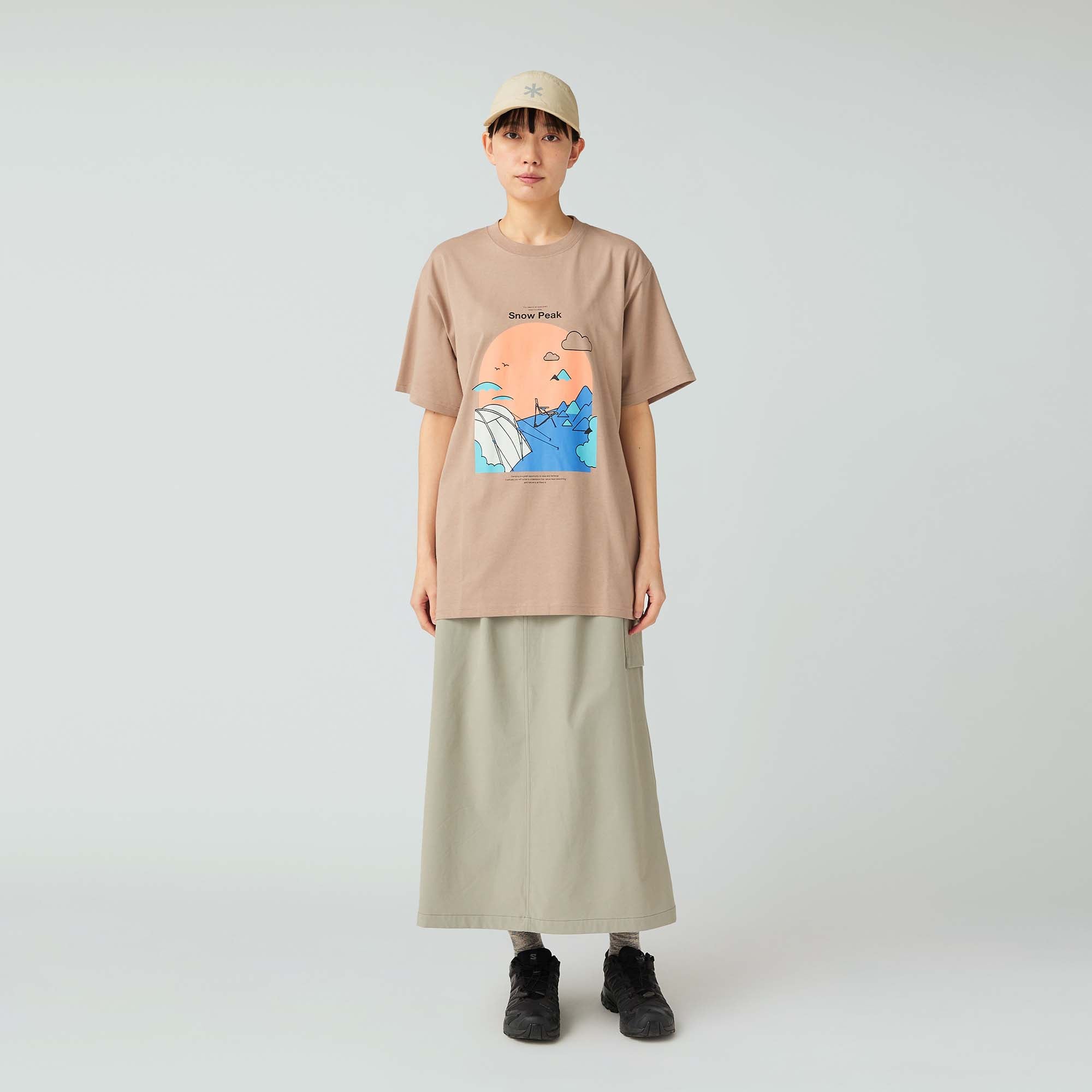 Camping Graphic T-Shirt - Snow Peak UK