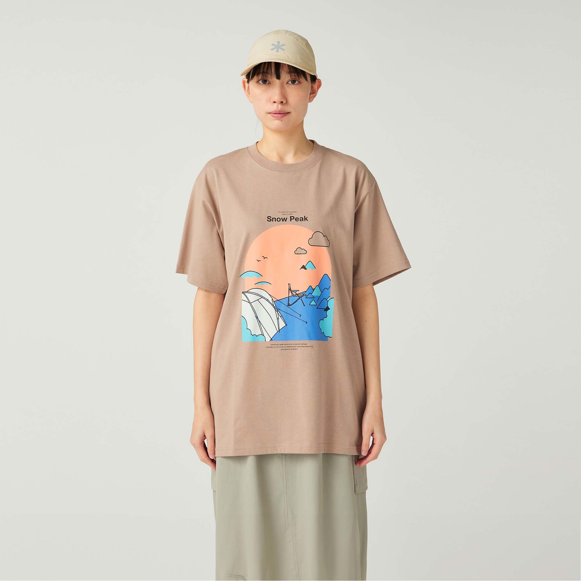 Camping Graphic T-Shirt - Snow Peak UK