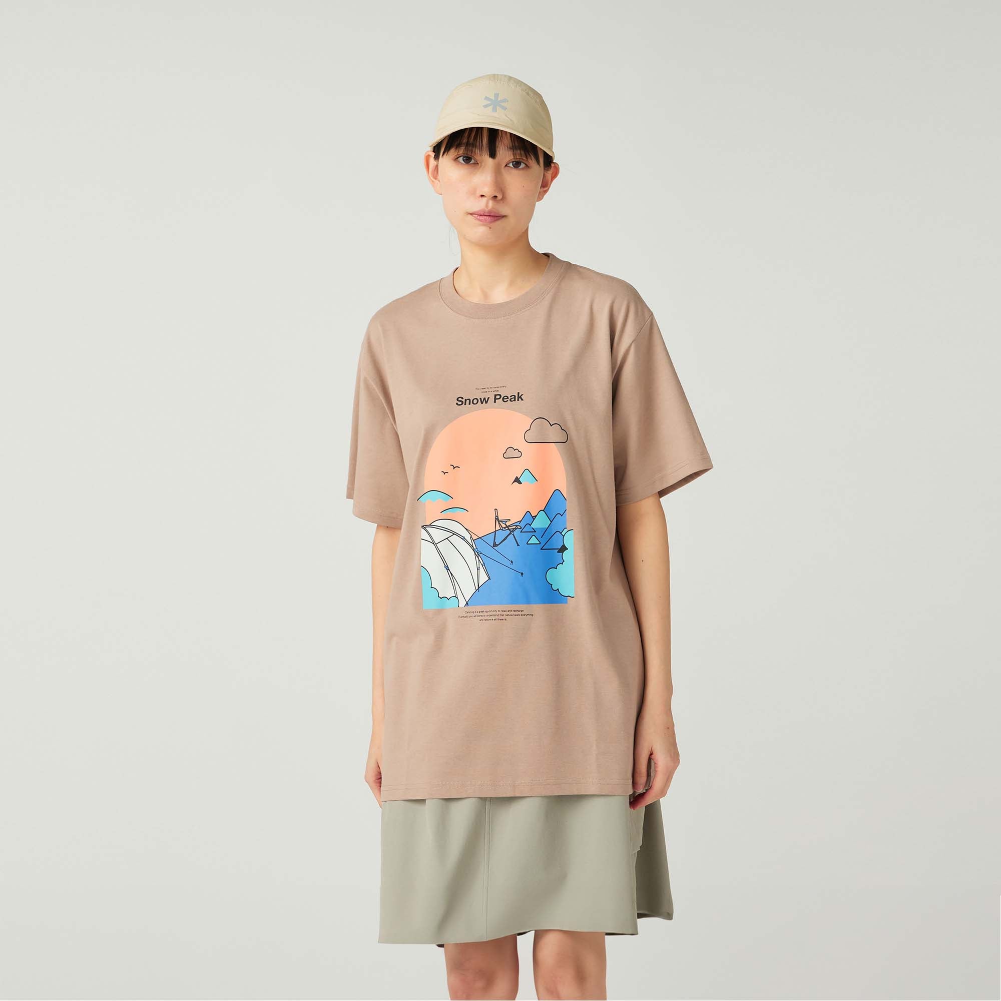 Camping Graphic T-Shirt - Snow Peak UK
