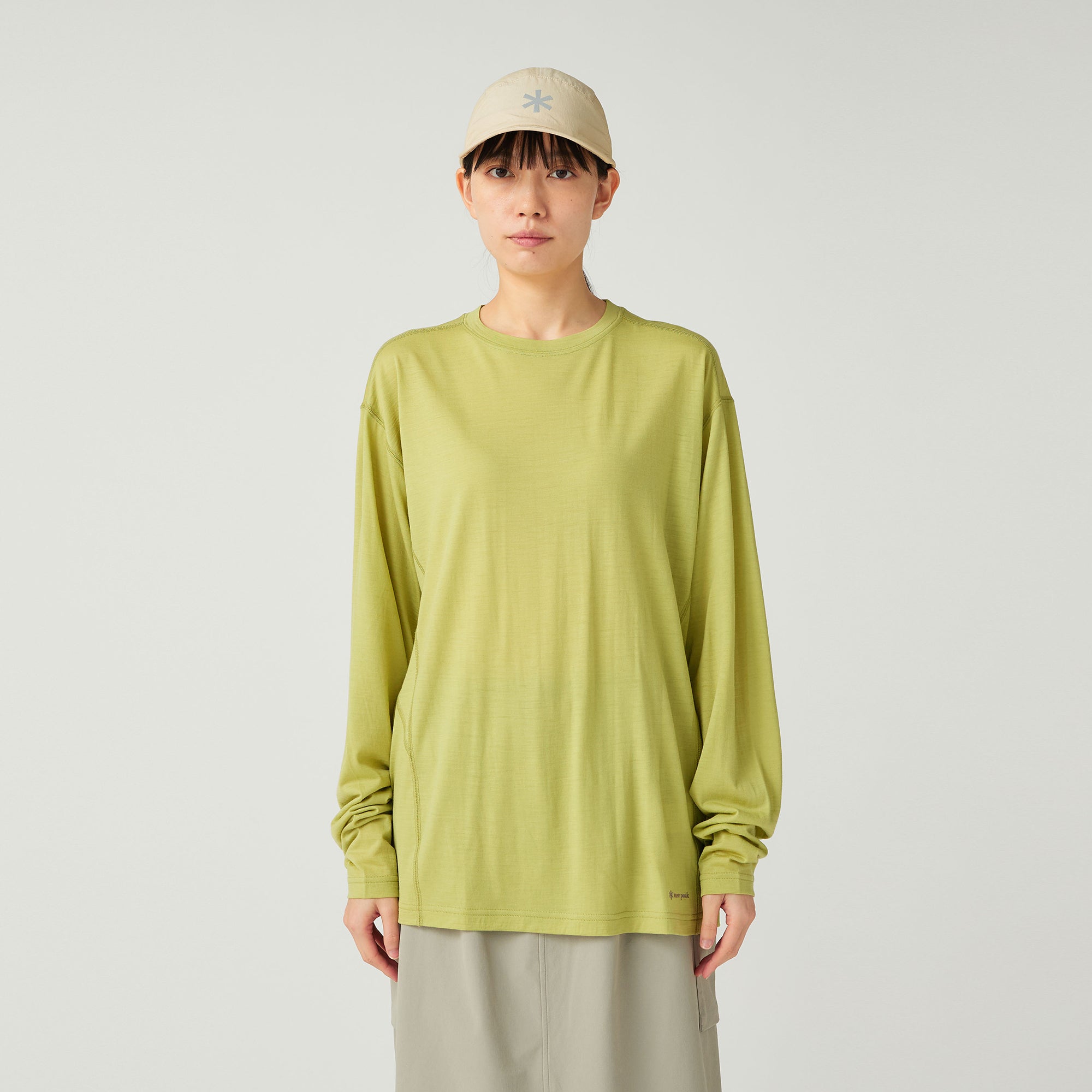 Merino Wool L/S T-Shirt - Snow Peak UK