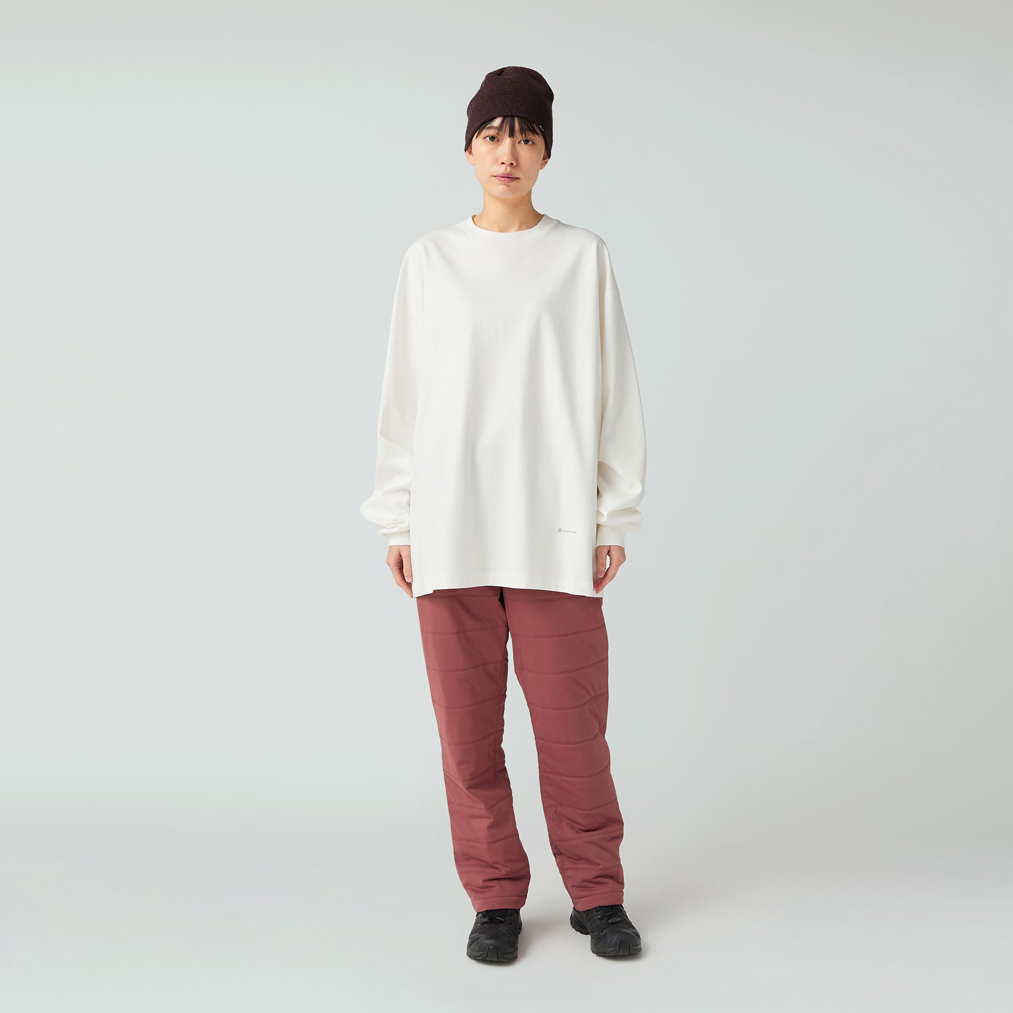 Organic Cotton Mercerized L/S T-Shirt - Snow Peak UK