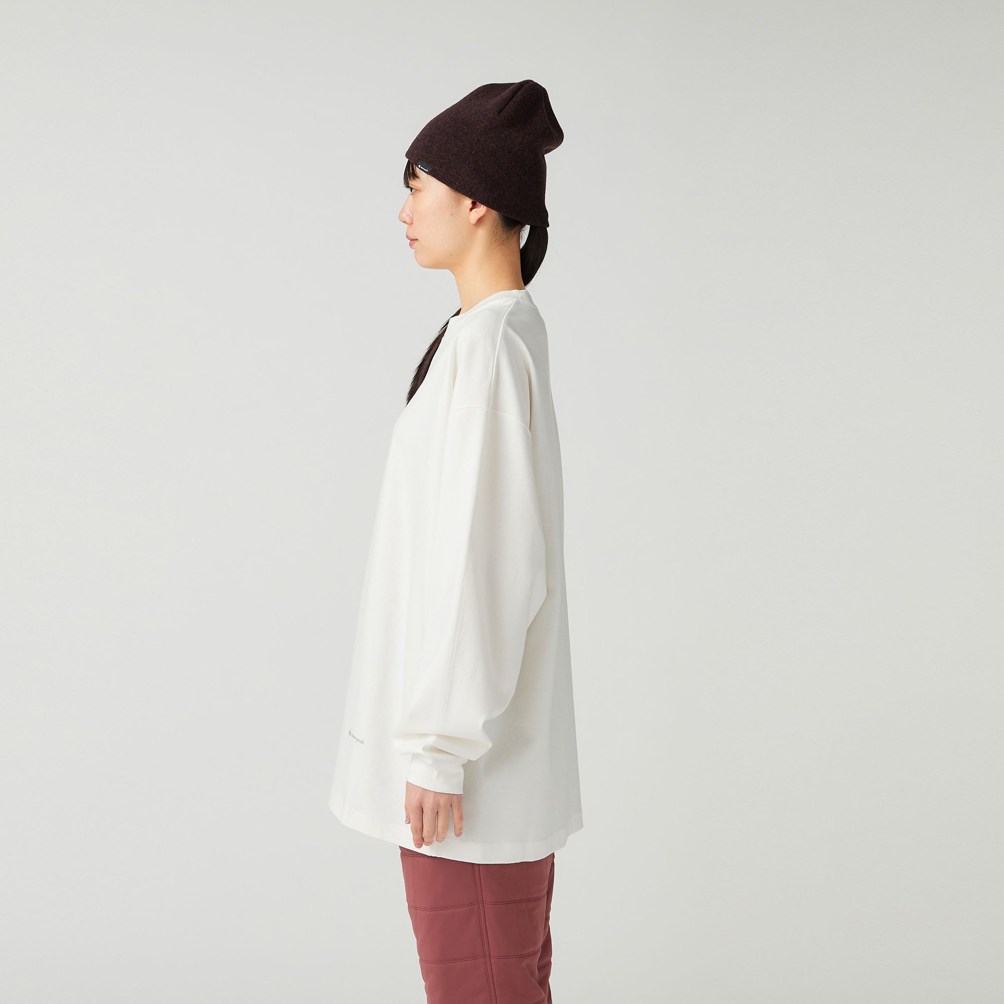 Organic Cotton Mercerized L/S T-Shirt - Snow Peak UK