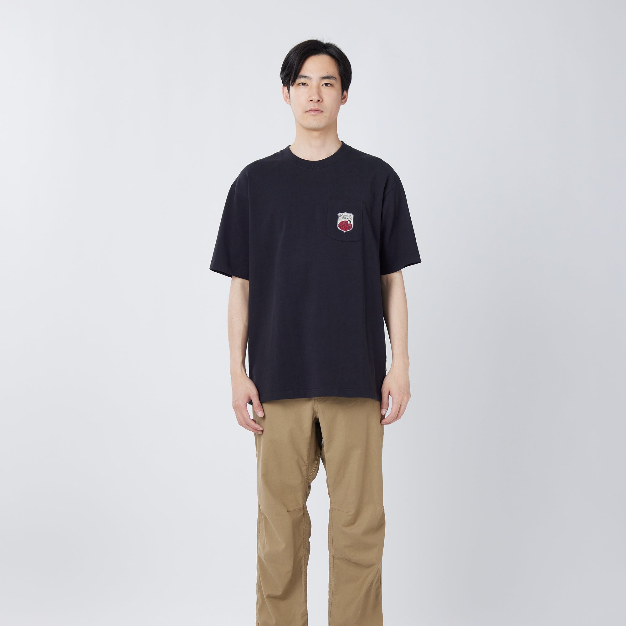 Trad Label Pocket Heavy T-Shirt - Snow Peak UK