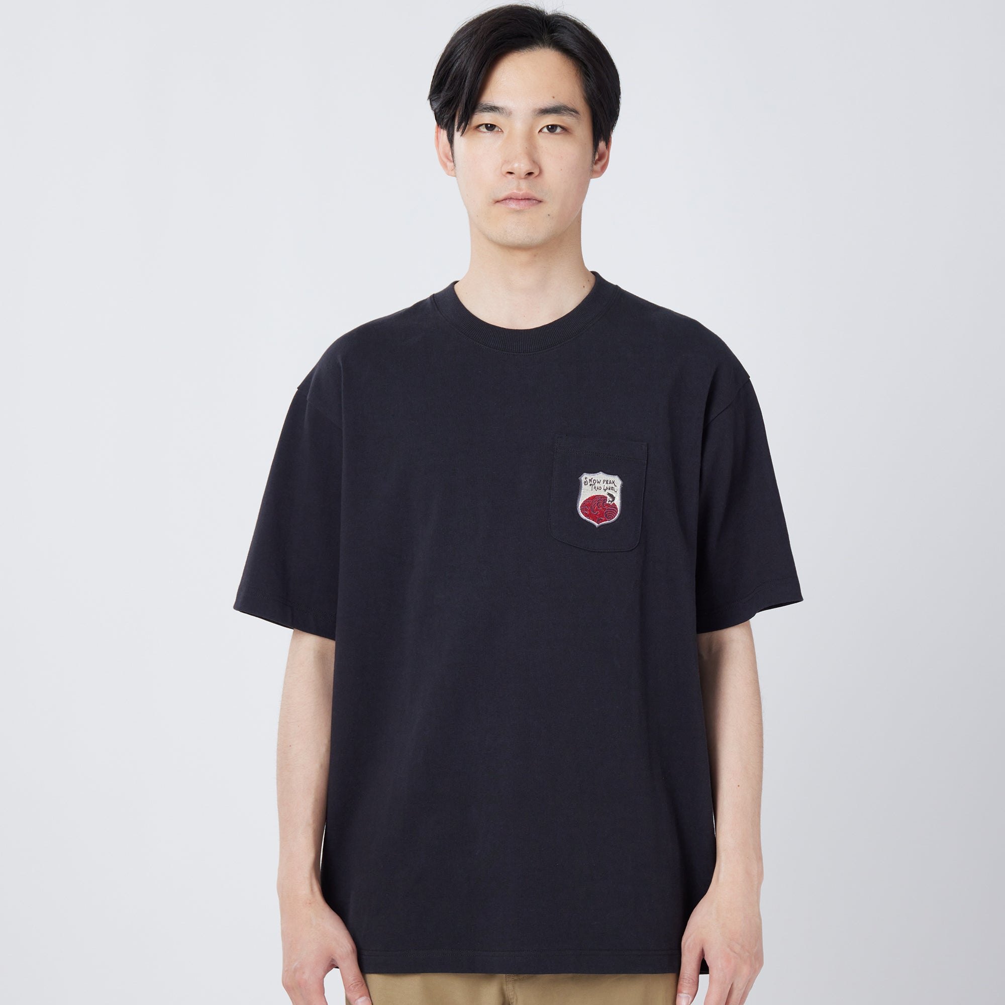 Trad Label Pocket Heavy T-Shirt - Snow Peak UK