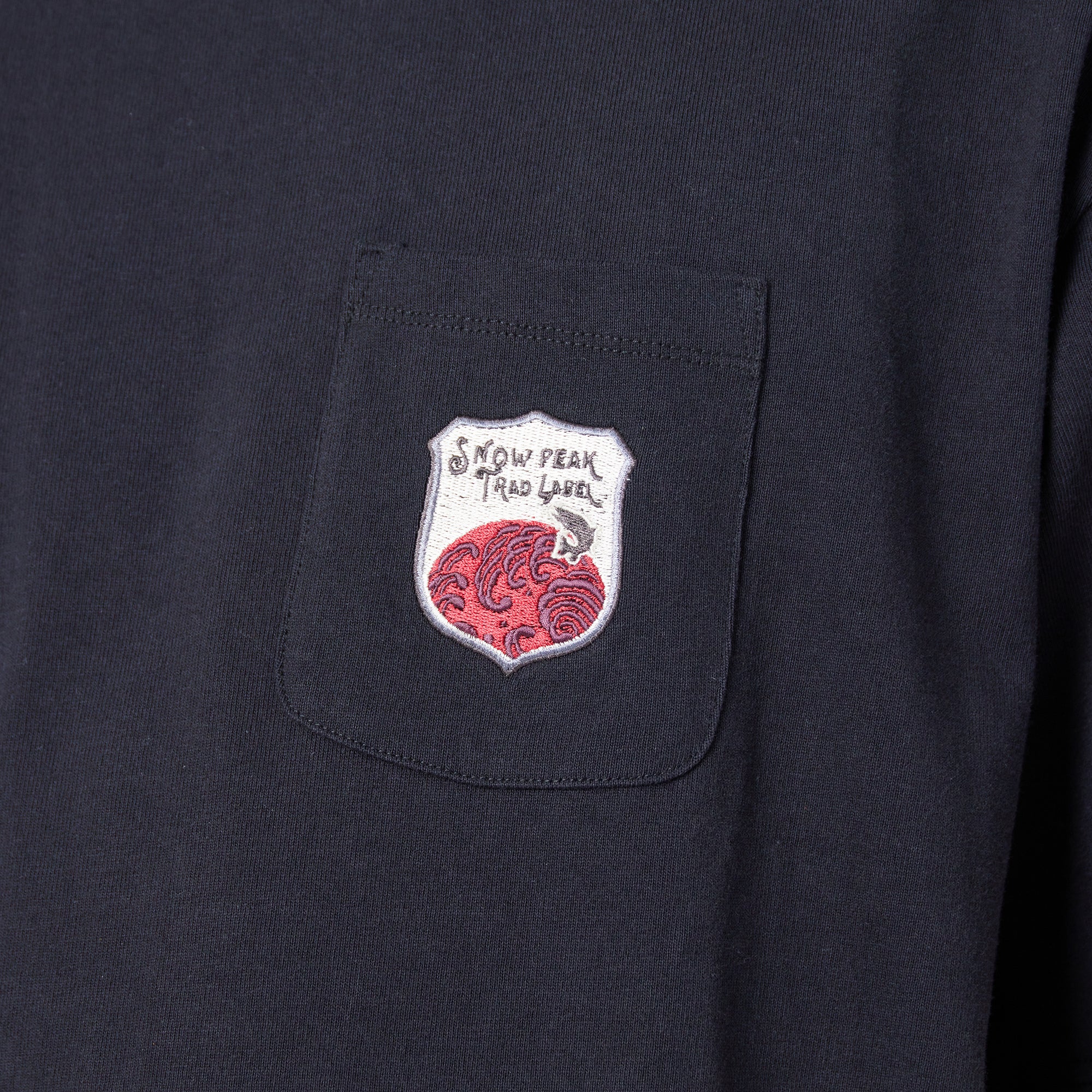 Trad Label Pocket Heavy T-Shirt - Snow Peak UK