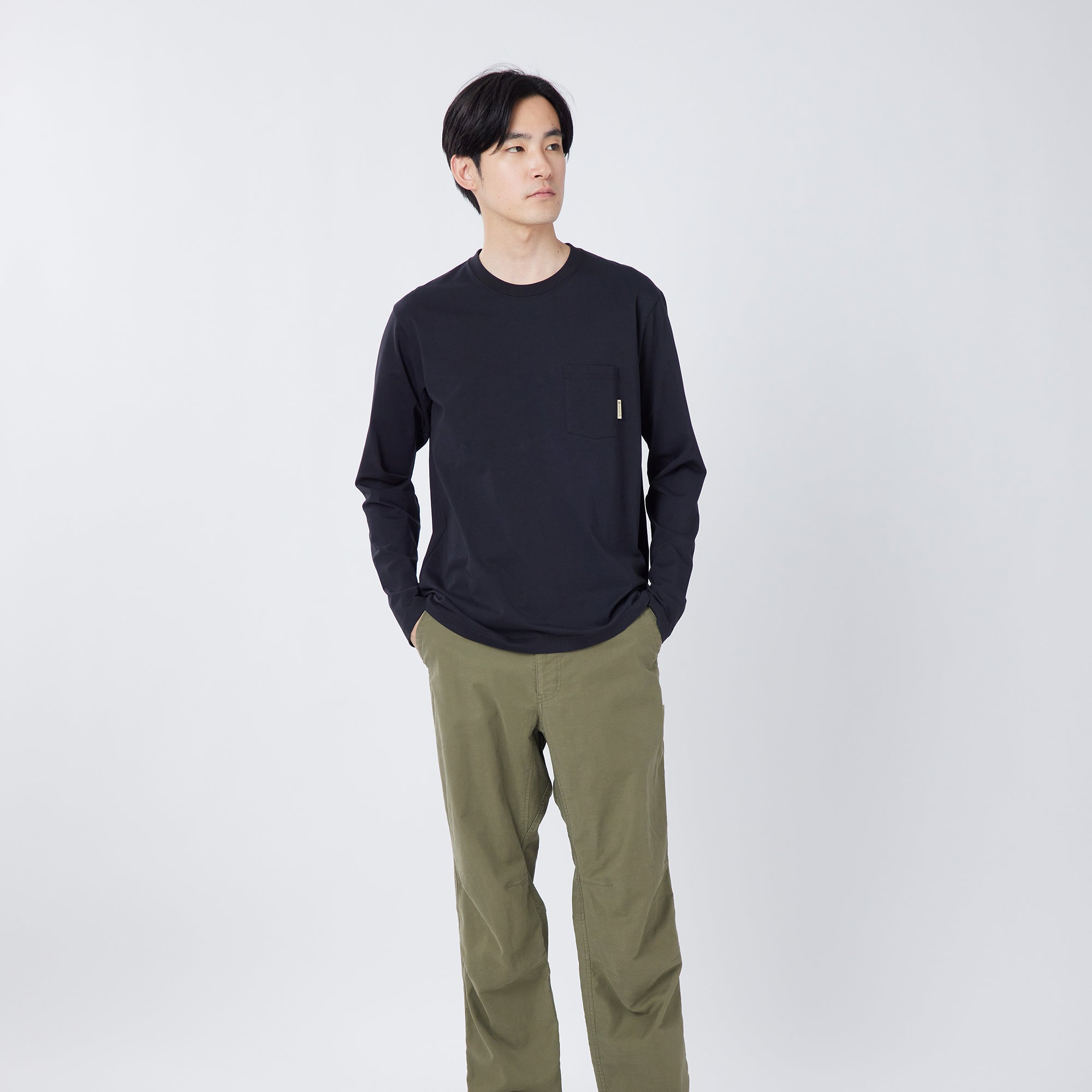 Trad Label Sunset Plating L/S T-Shirt - Snow Peak UK