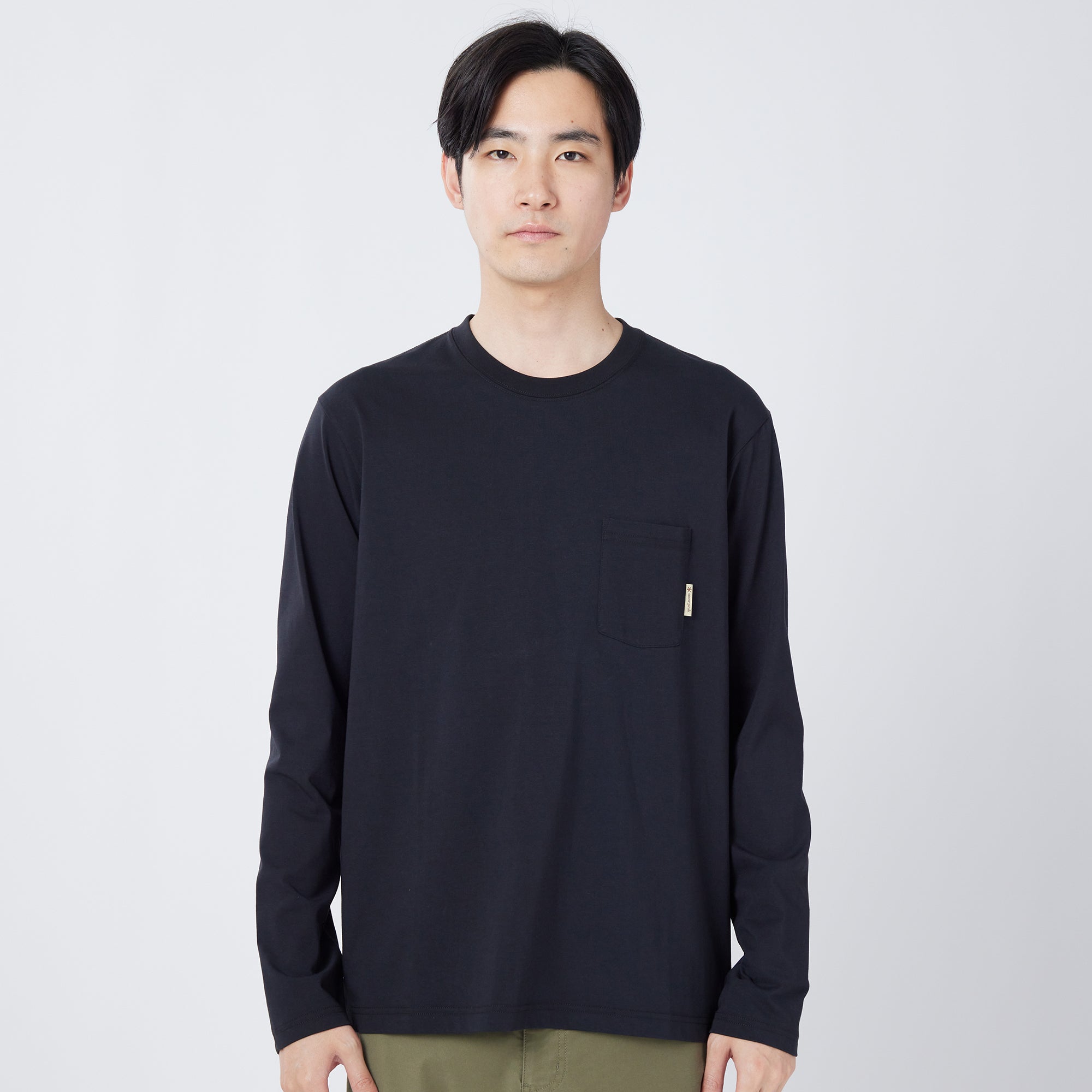 Trad Label Sunset Plating L/S T-Shirt - Snow Peak UK