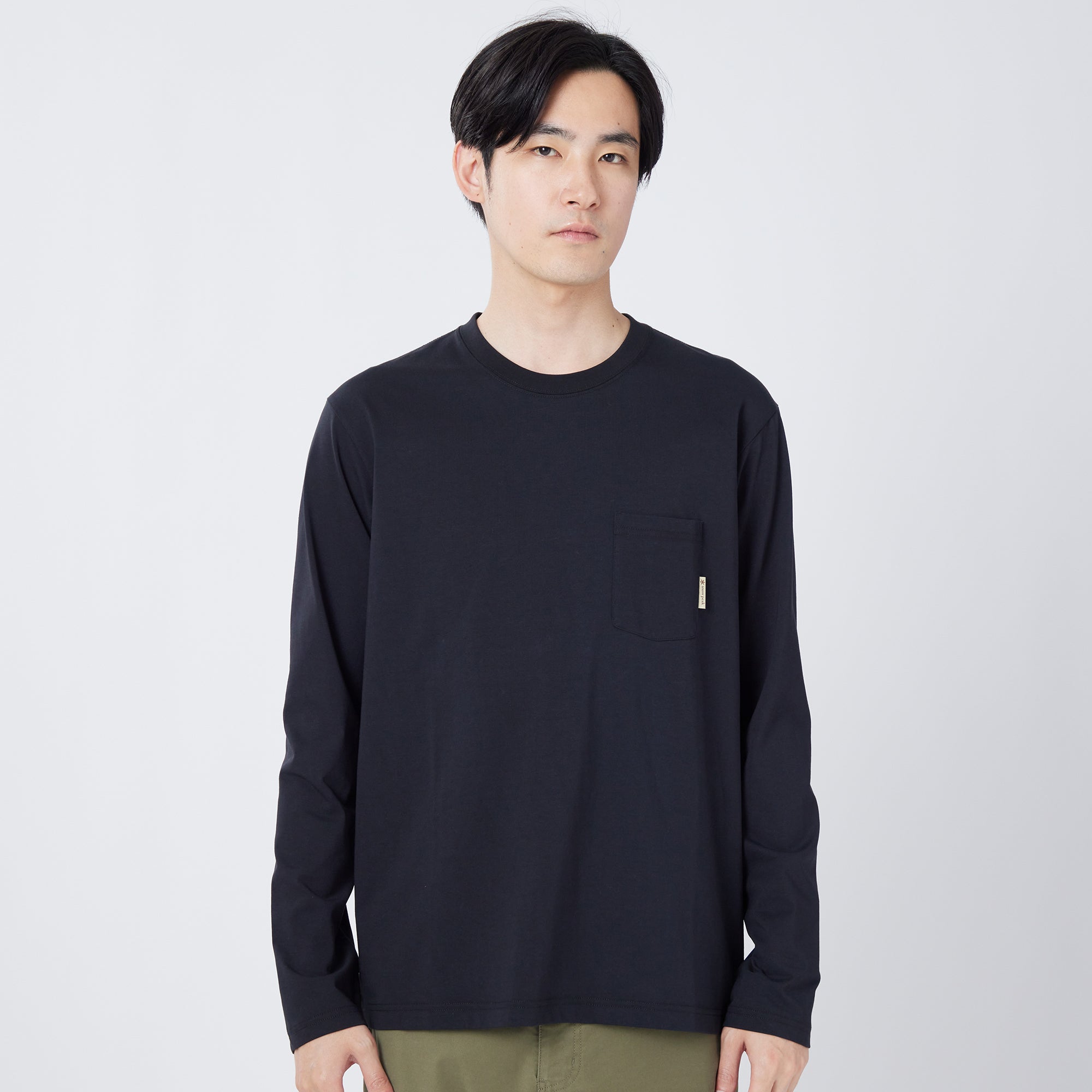 Trad Label Sunset Plating L/S T-Shirt - Snow Peak UK