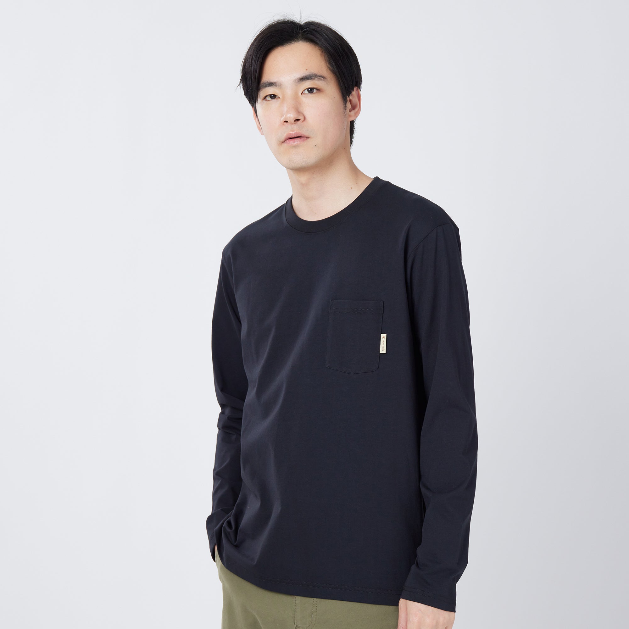 Trad Label Sunset Plating L/S T-Shirt - Snow Peak UK