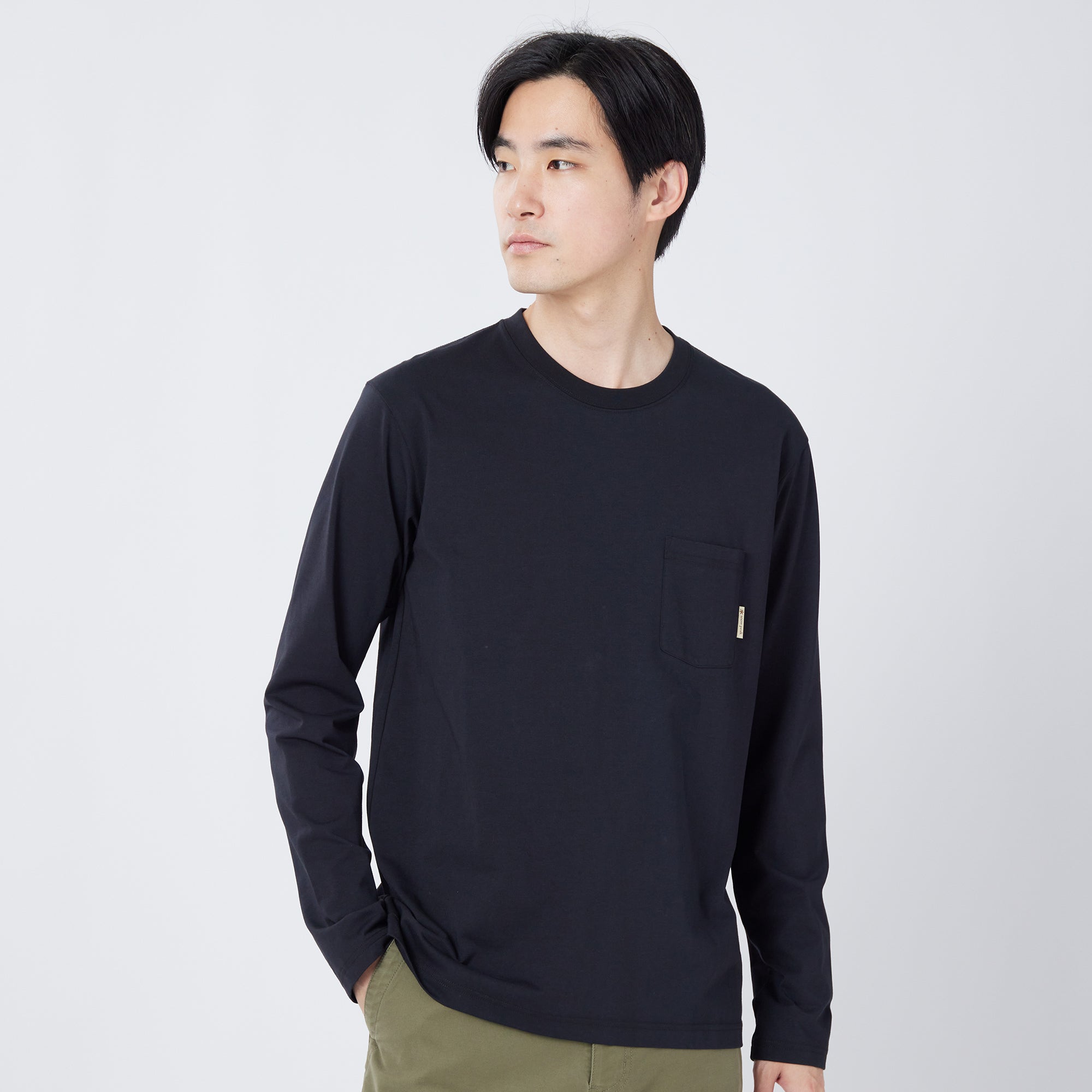 Trad Label Sunset Plating L/S T-Shirt - Snow Peak UK