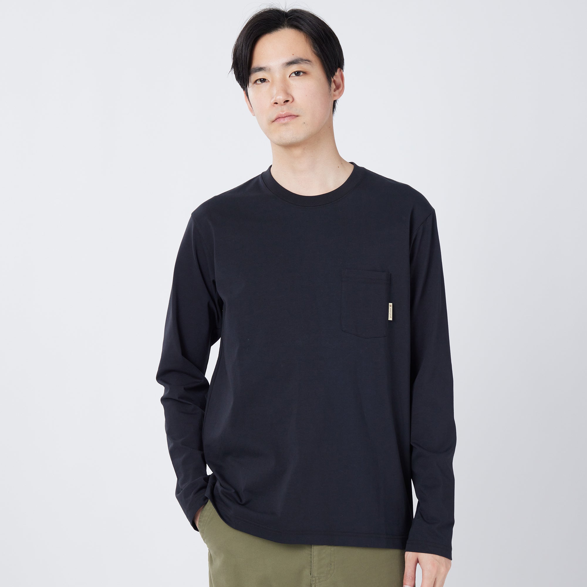 Trad Label Sunset Plating L/S T-Shirt - Snow Peak UK