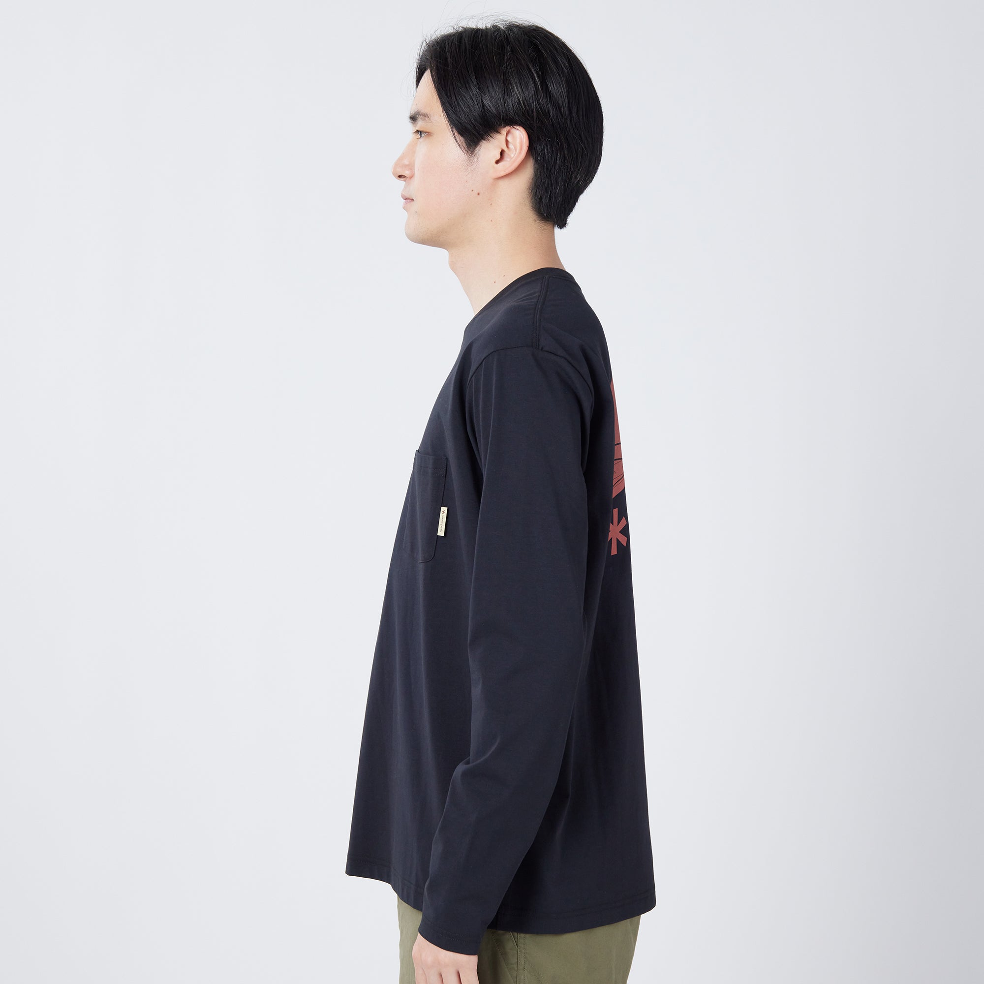 Trad Label Sunset Plating L/S T-Shirt - Snow Peak UK