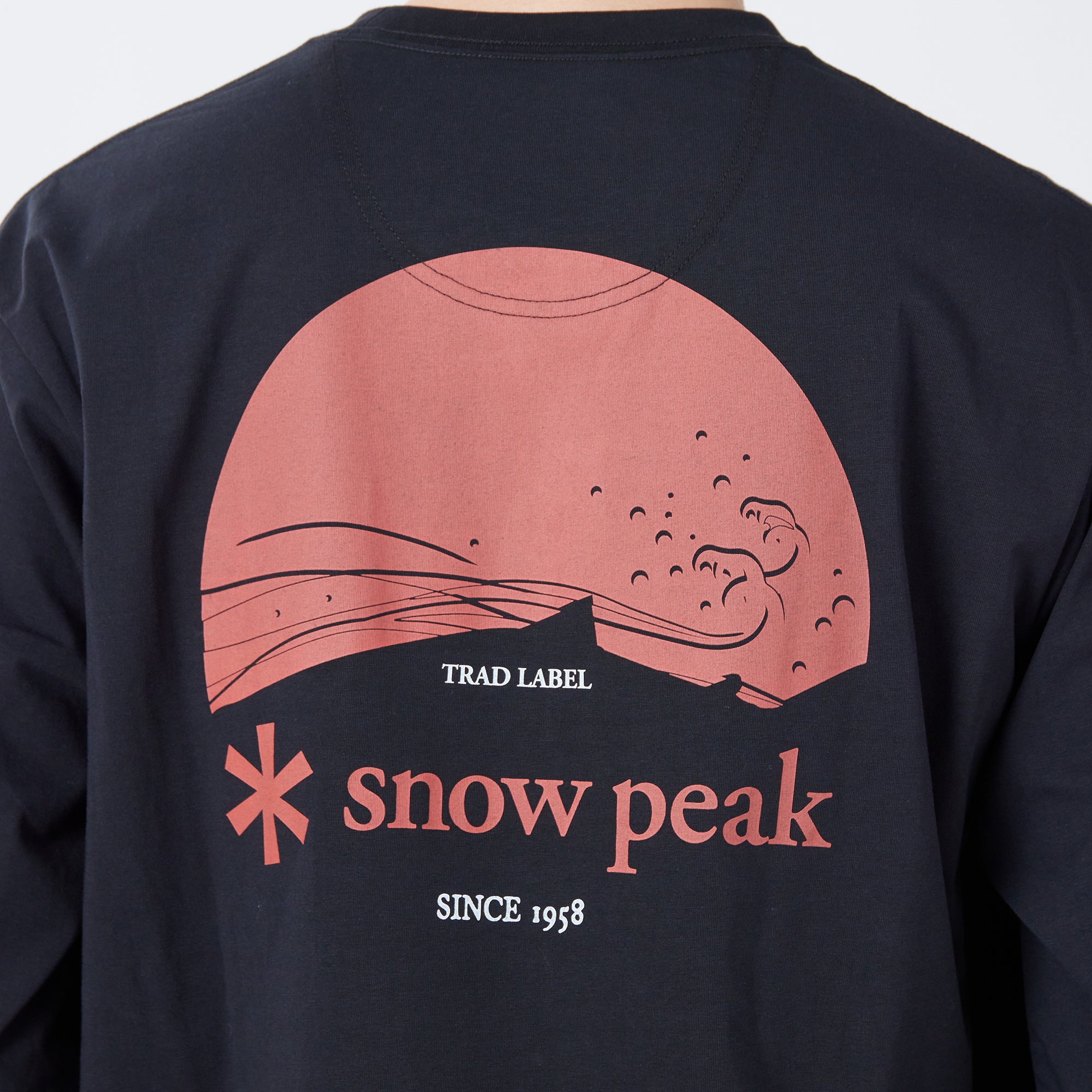 Trad Label Sunset Plating L/S T-Shirt - Snow Peak UK