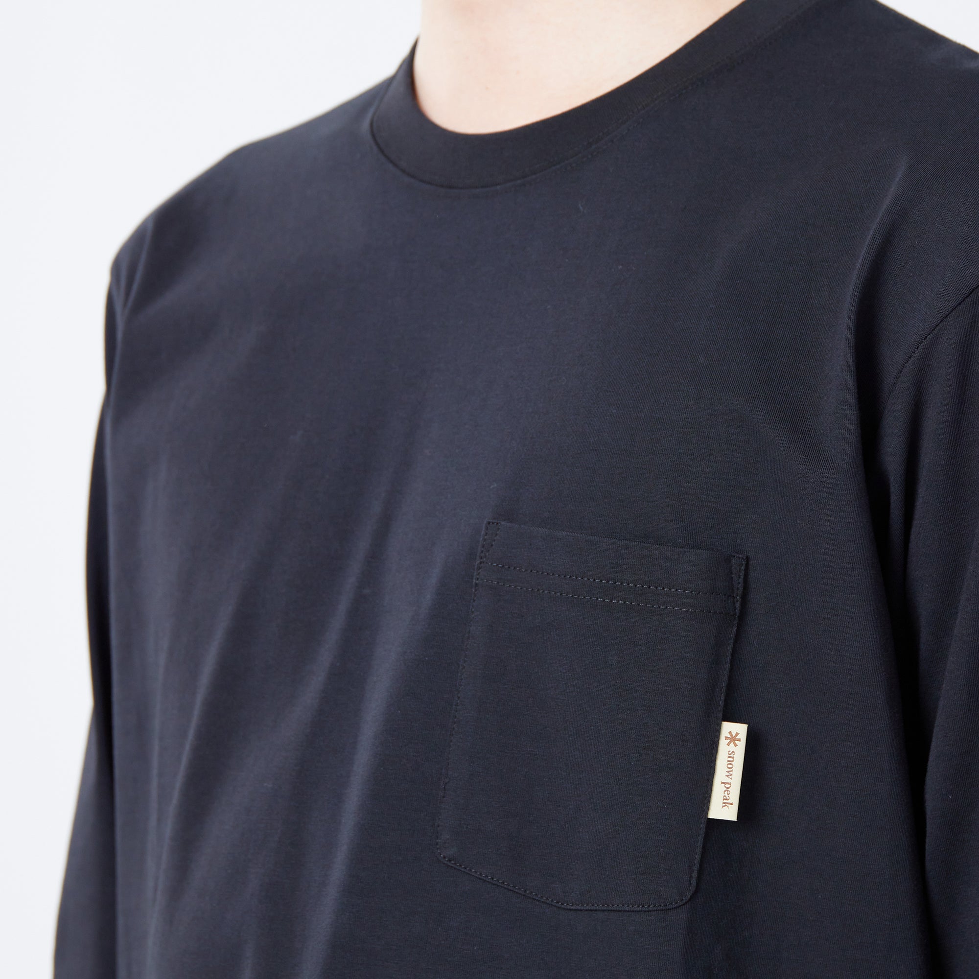 Trad Label Sunset Plating L/S T-Shirt - Snow Peak UK