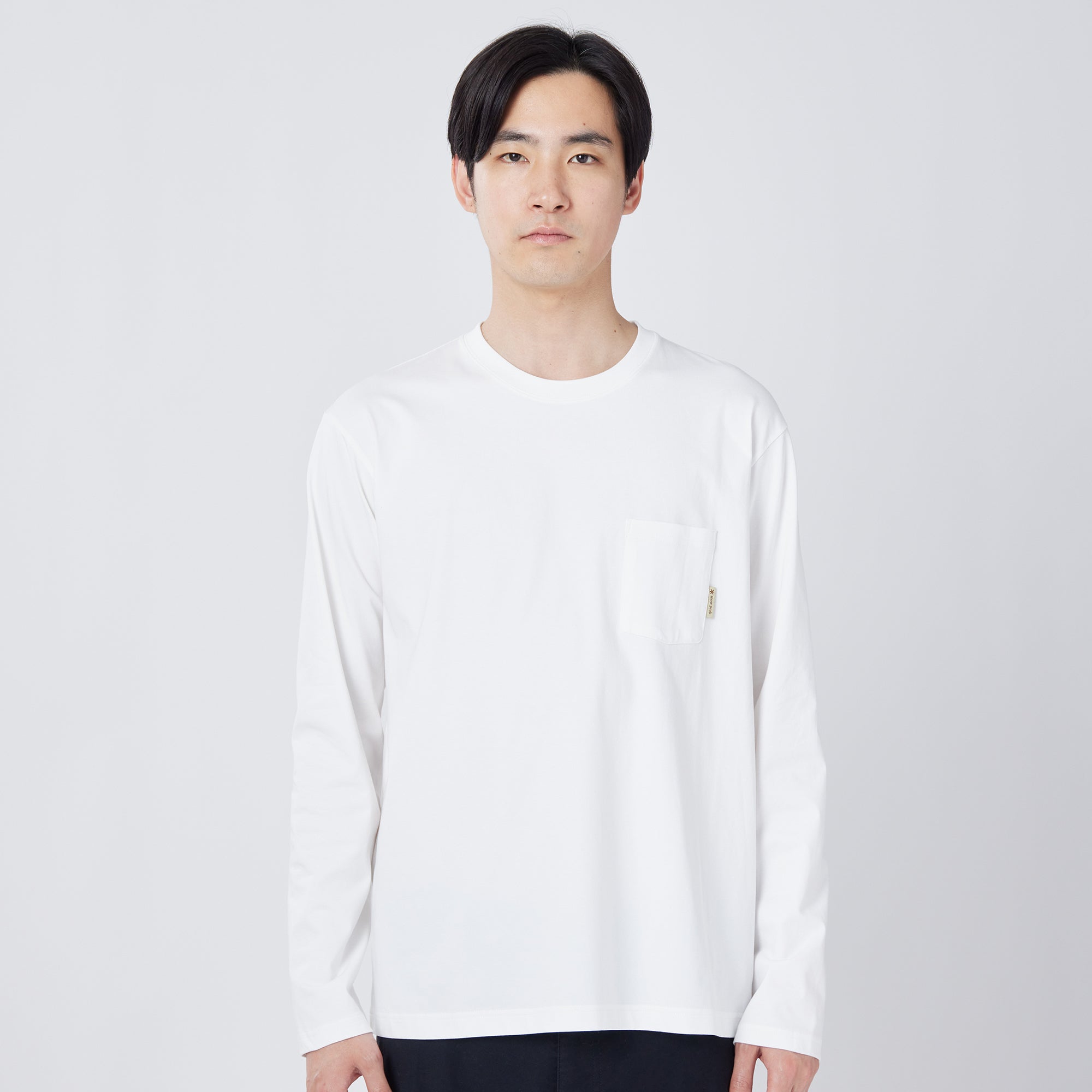Trad Label Sunset Plating L/S T-Shirt - Snow Peak UK