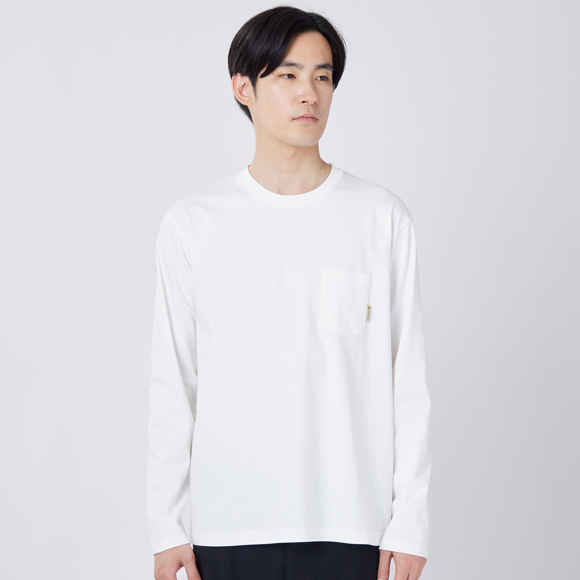 Trad Label Sunset Plating L/S T-Shirt - Snow Peak UK