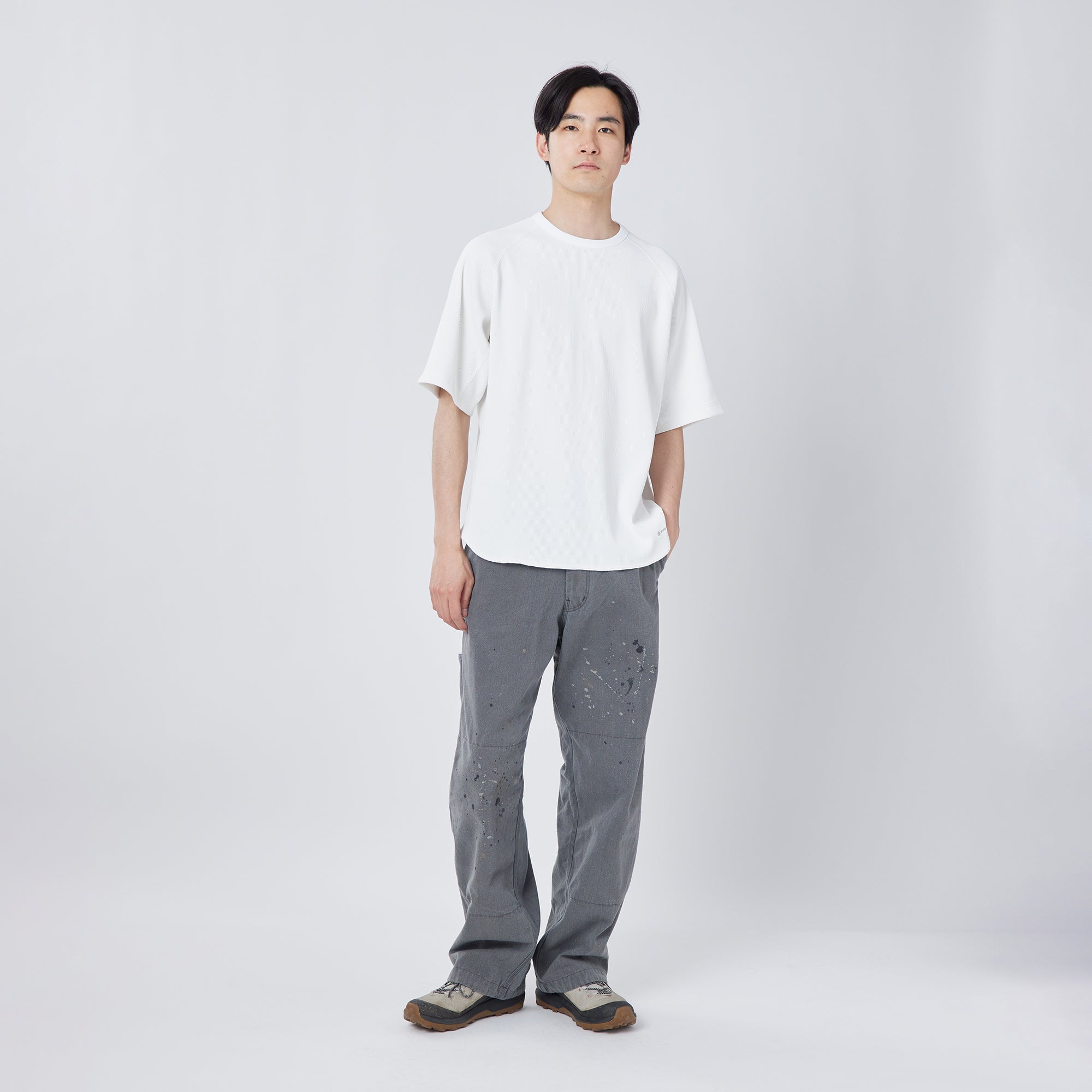 Sulphur Dyed Fade Painted Pants - Snow Peak UK