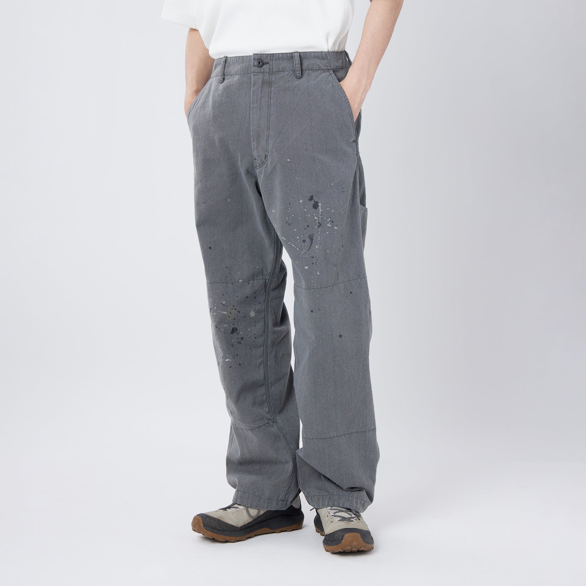 Sulphur Dyed Fade Painted Pants - Snow Peak UK