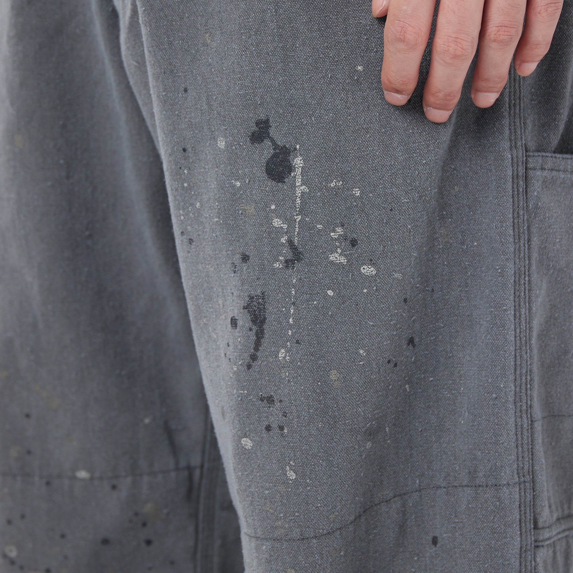 Sulphur Dyed Fade Painted Pants - Snow Peak UK