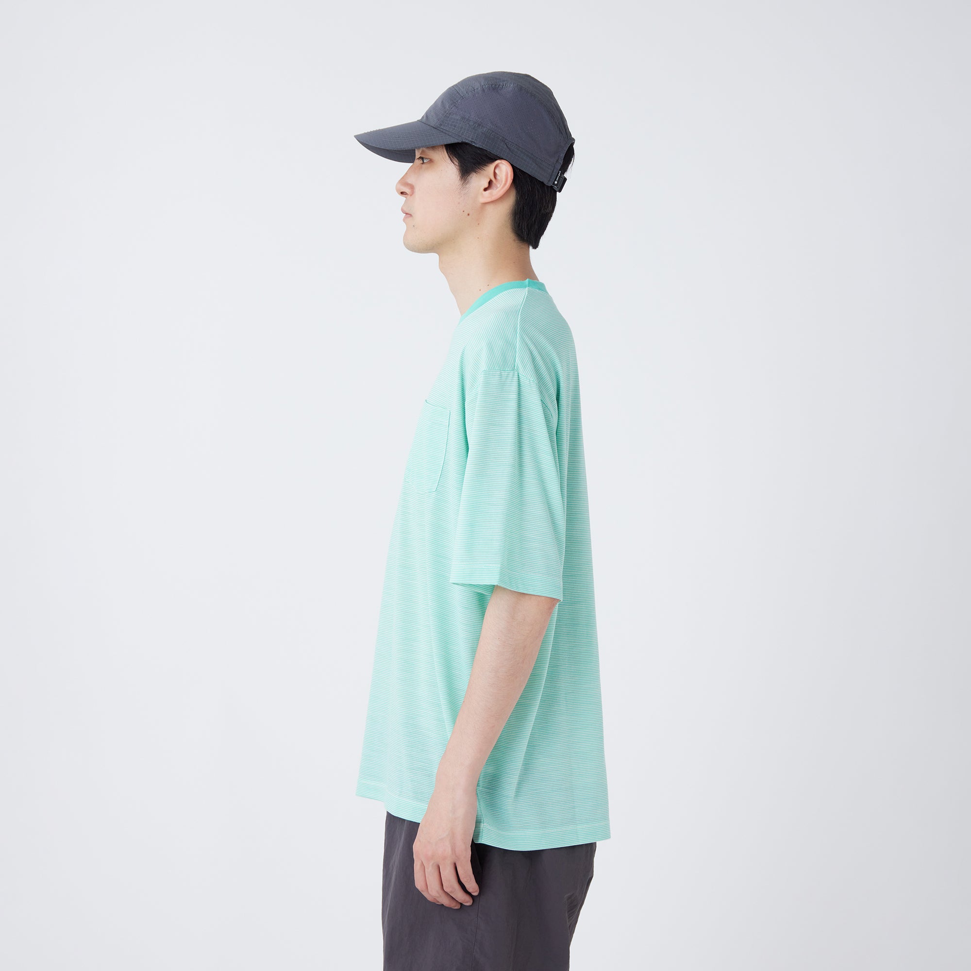 Summer Wool Stripe T-Shirt - Snow Peak UK