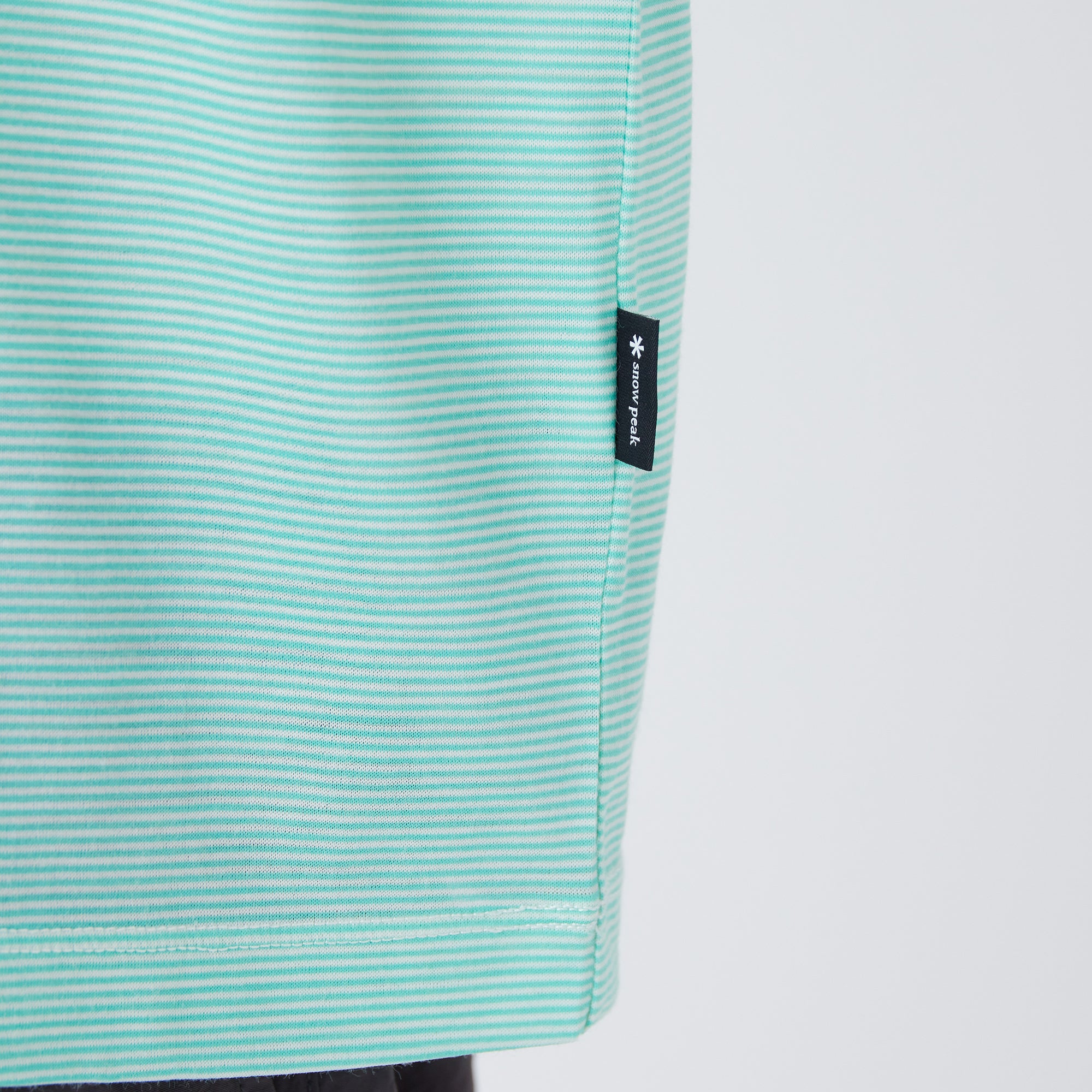 Summer Wool Stripe T-Shirt - Snow Peak UK