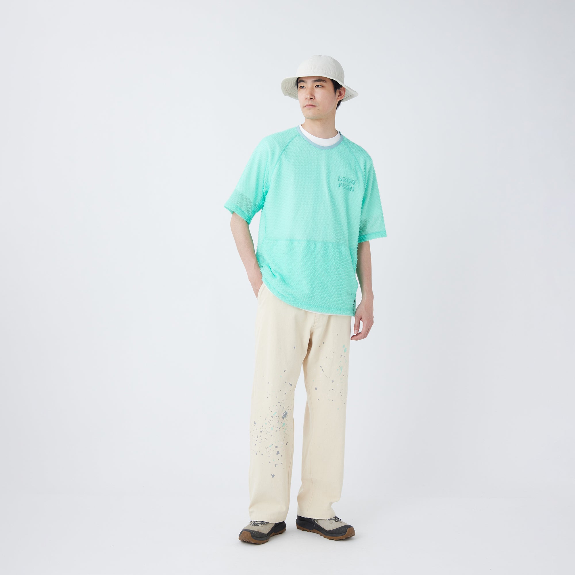Sulphur Dyed Fade Painted Pants - Snow Peak UK