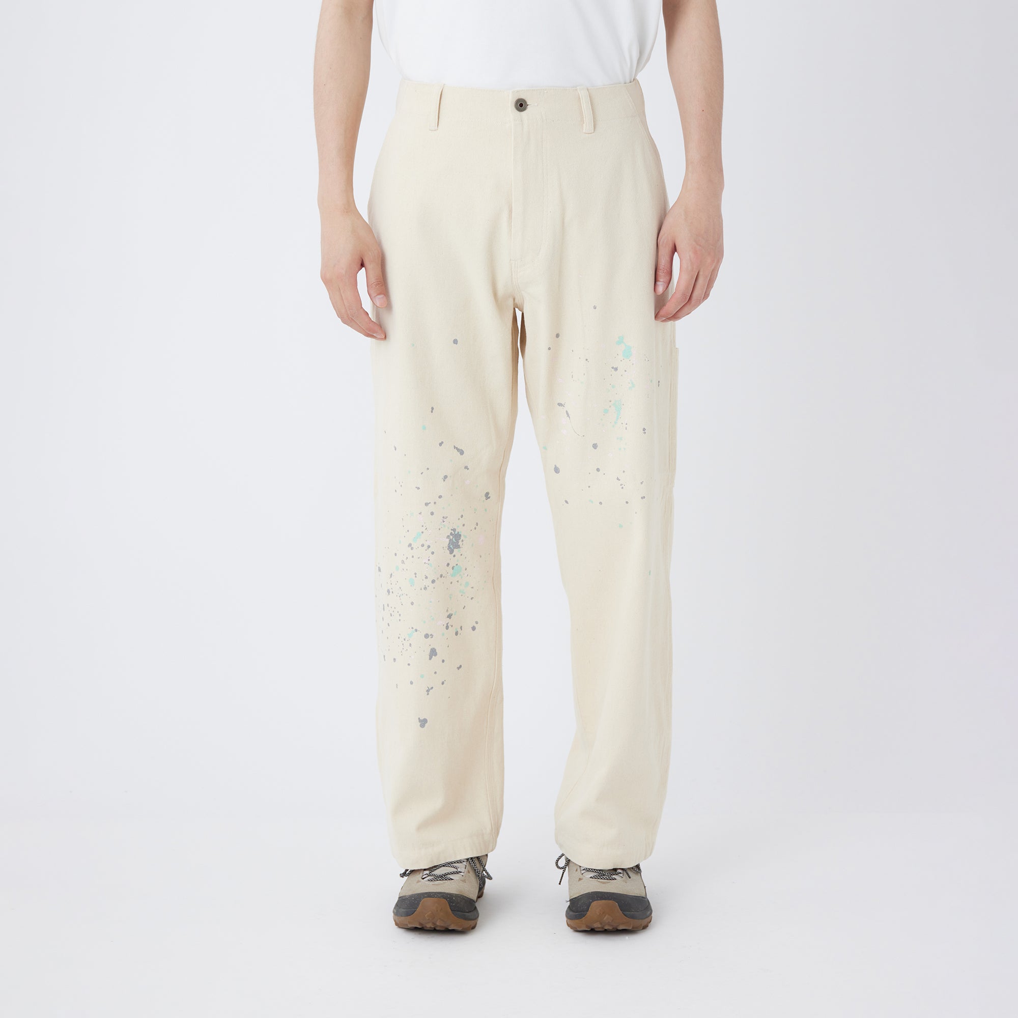 Sulphur Dyed Fade Painted Pants - Snow Peak UK