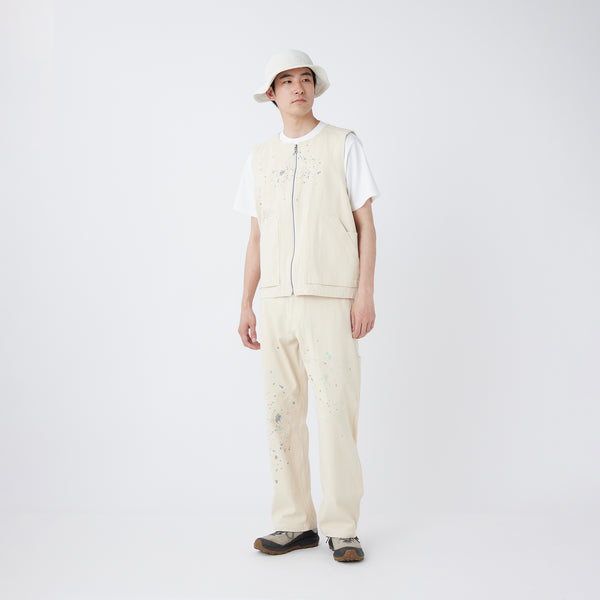 Sulphur Dyed Fade Painted Pants - Snow Peak UK